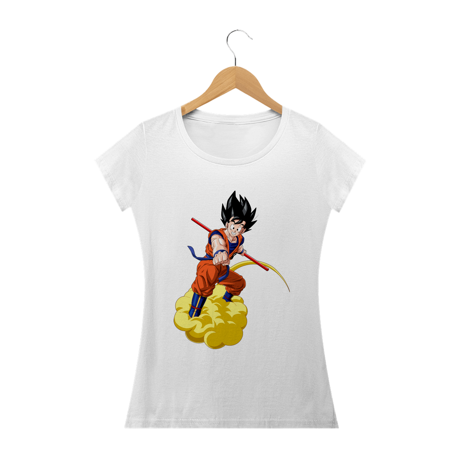 Nome do produto: Camiseta Feminina Goku - Dragon Ball