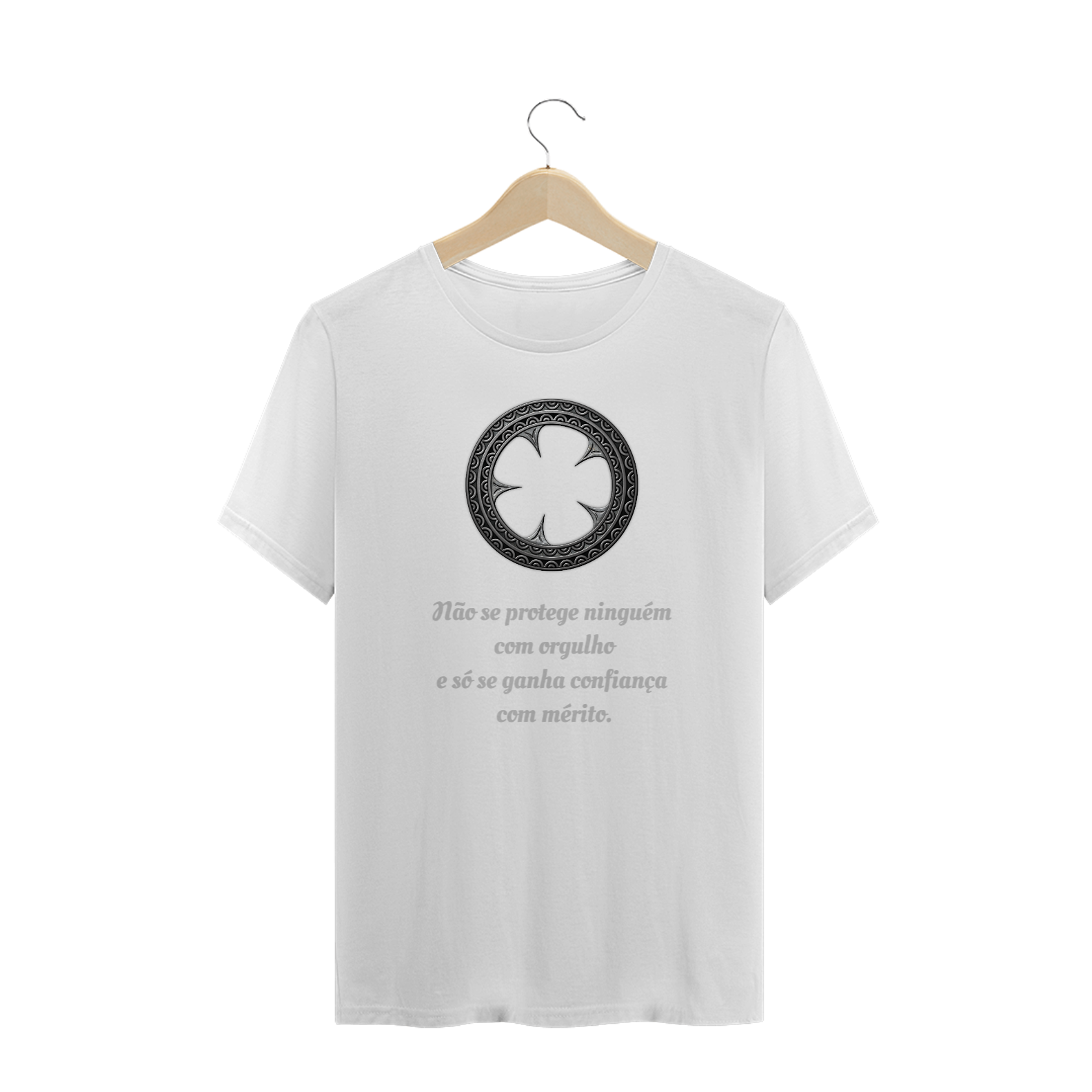 Nome do produto: Camiseta Masculina Frase Black Clover