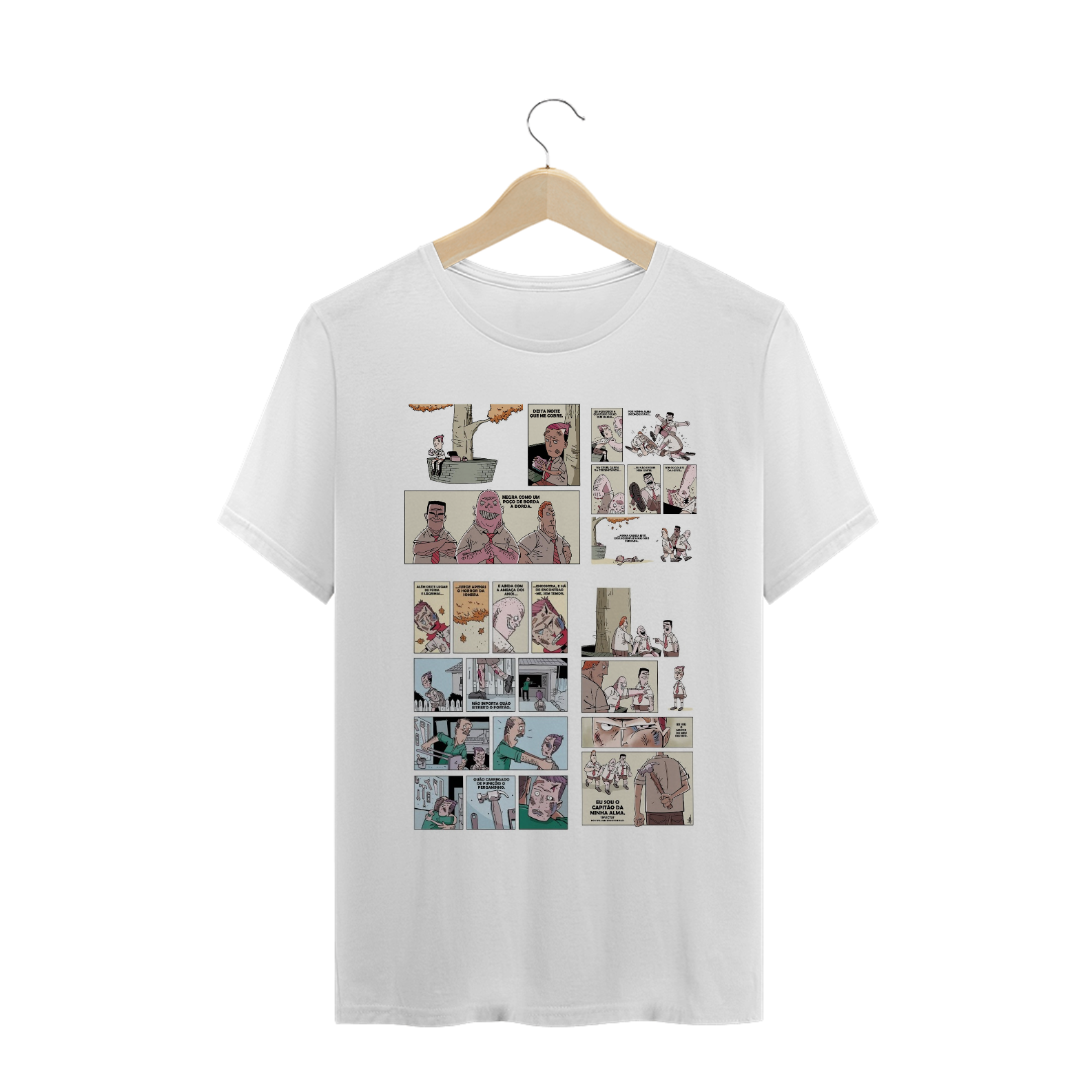 Nome do produto: Camiseta Quadrinhos - Invictus