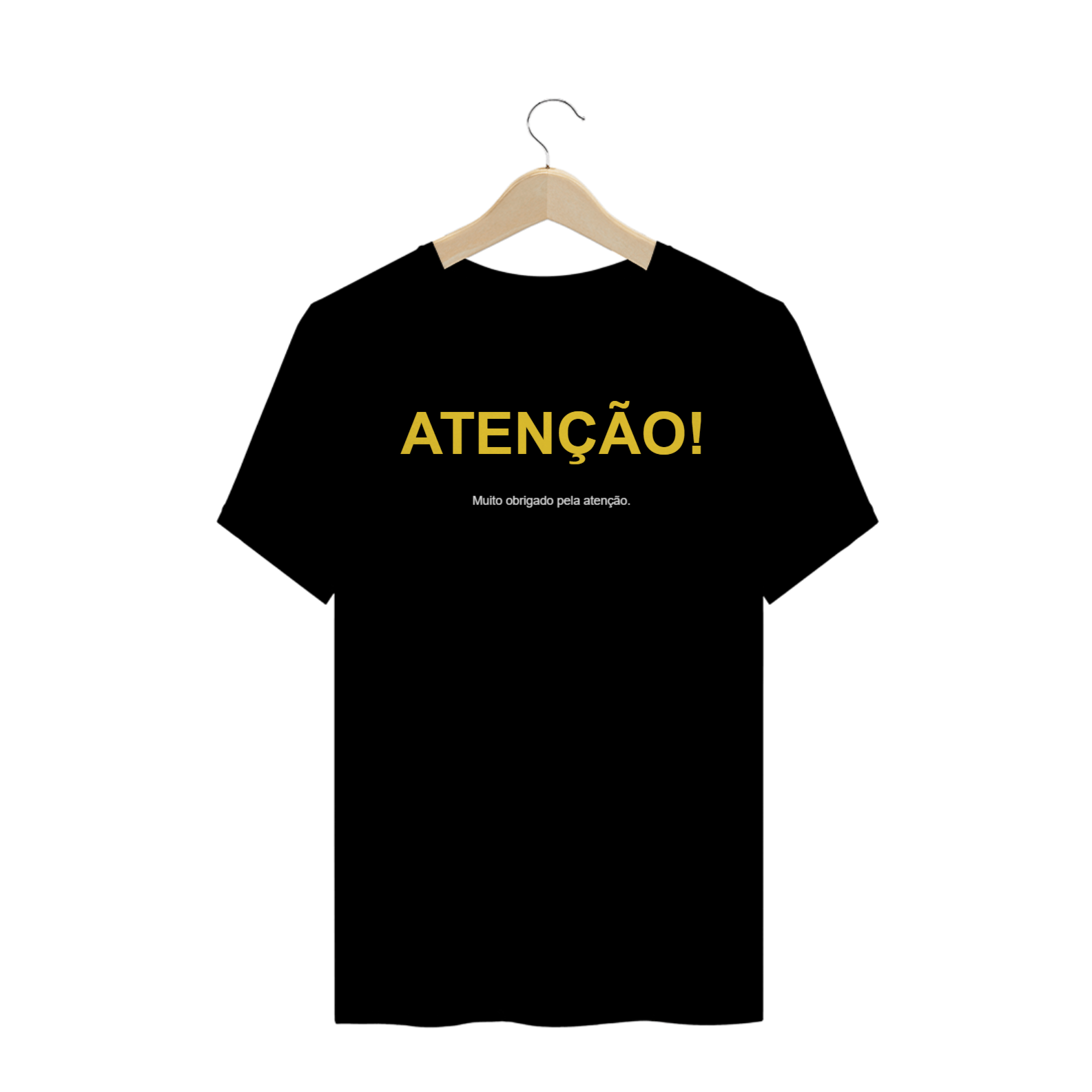 Nome do produto: Camiseta Atenção