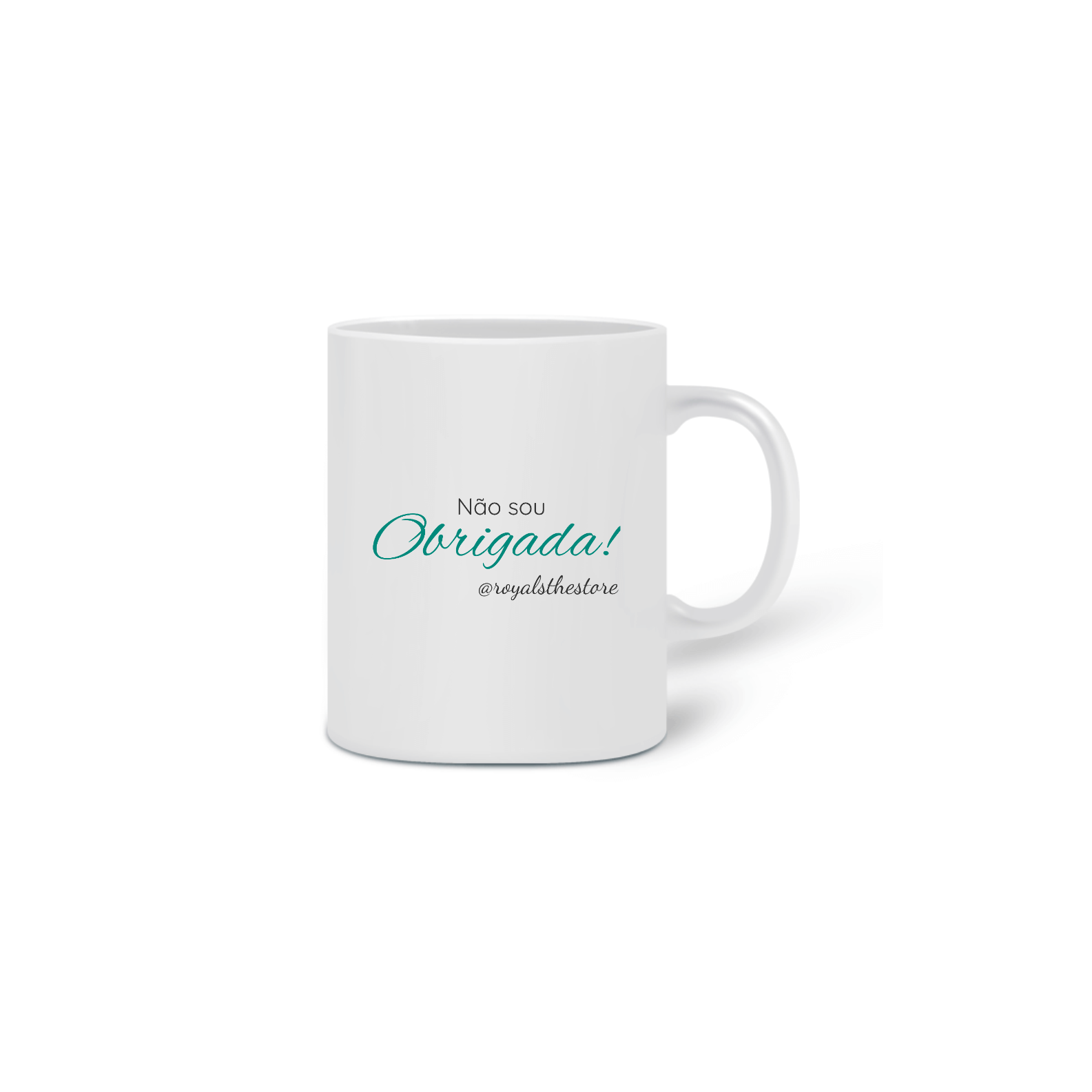 Nome do produto  Caneca Não sou obrigada!