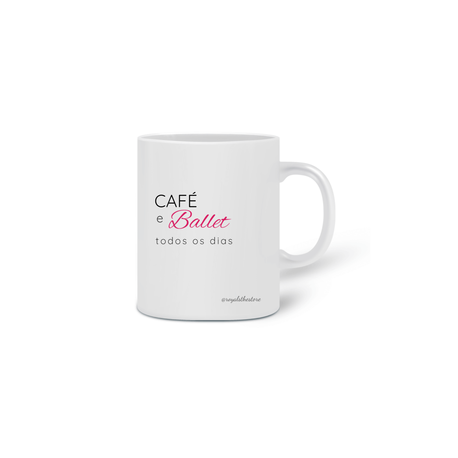 Nome do produto  Caneca Café e Ballet todos os dias
