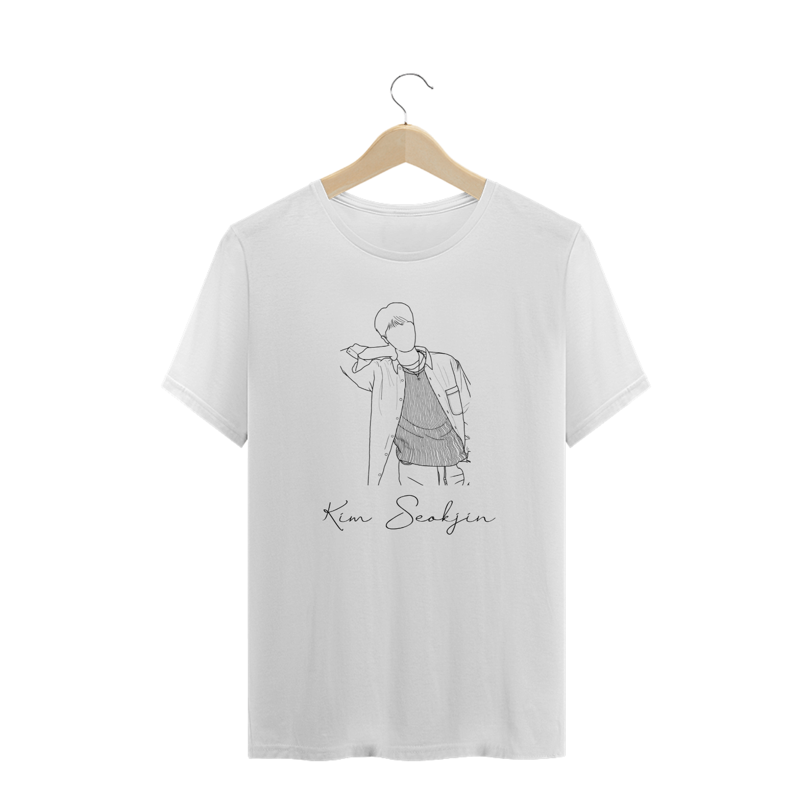 Nome do produto: Camisa Kim SeokJin