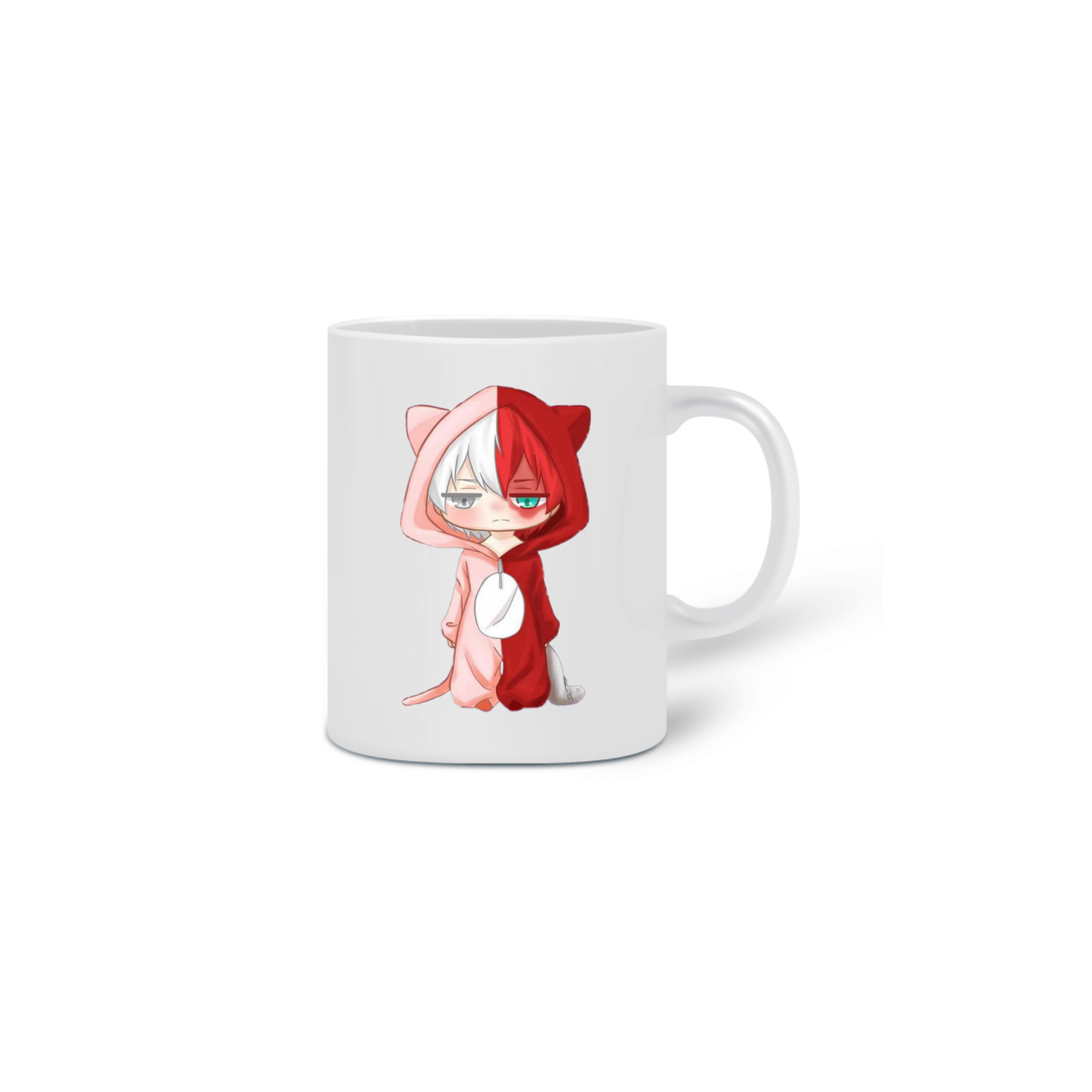 Nome do produto: Caneca My Hero Acadamia - Cute Todoroki