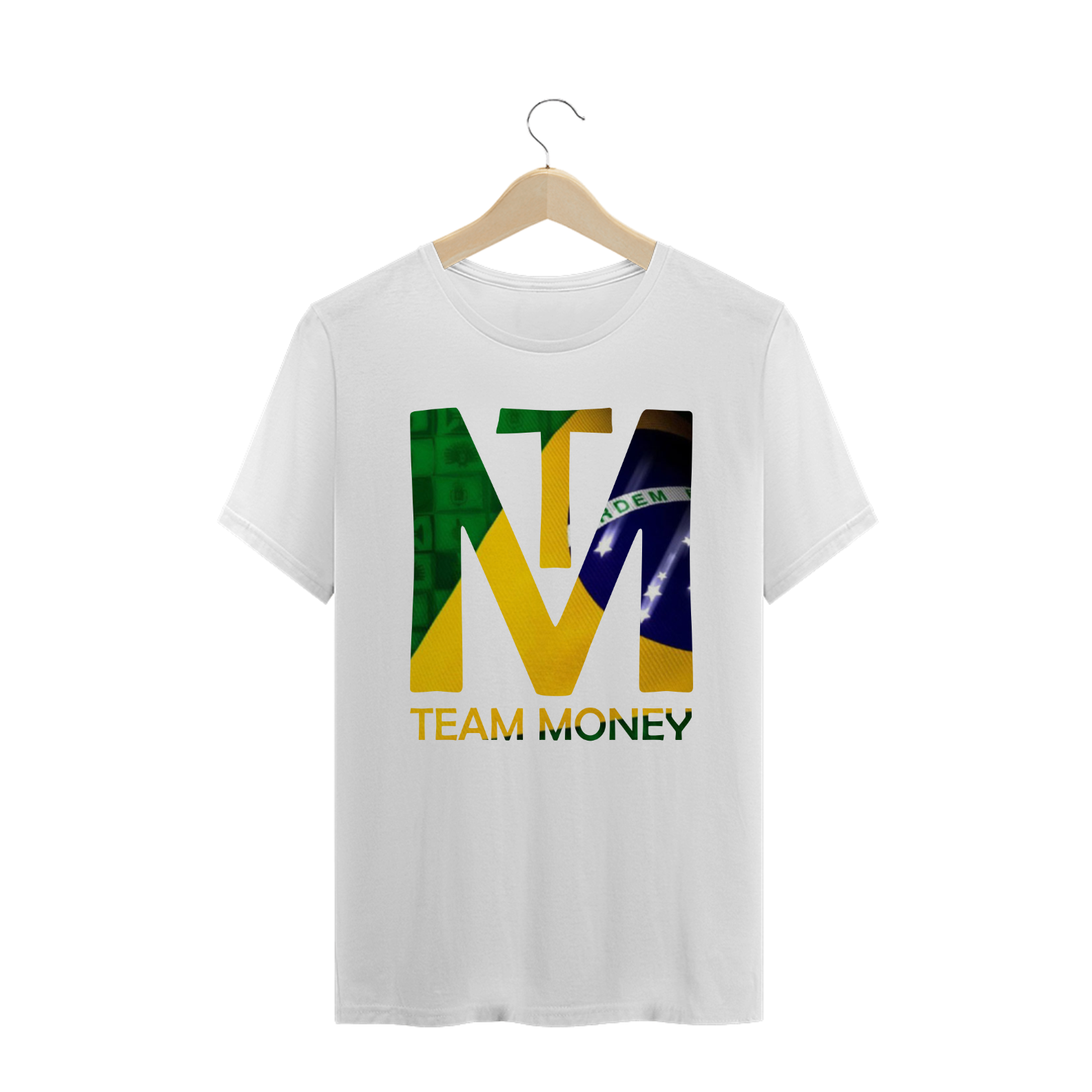 Nome do produto: Camiseta BASIC Team Money - BRASIL