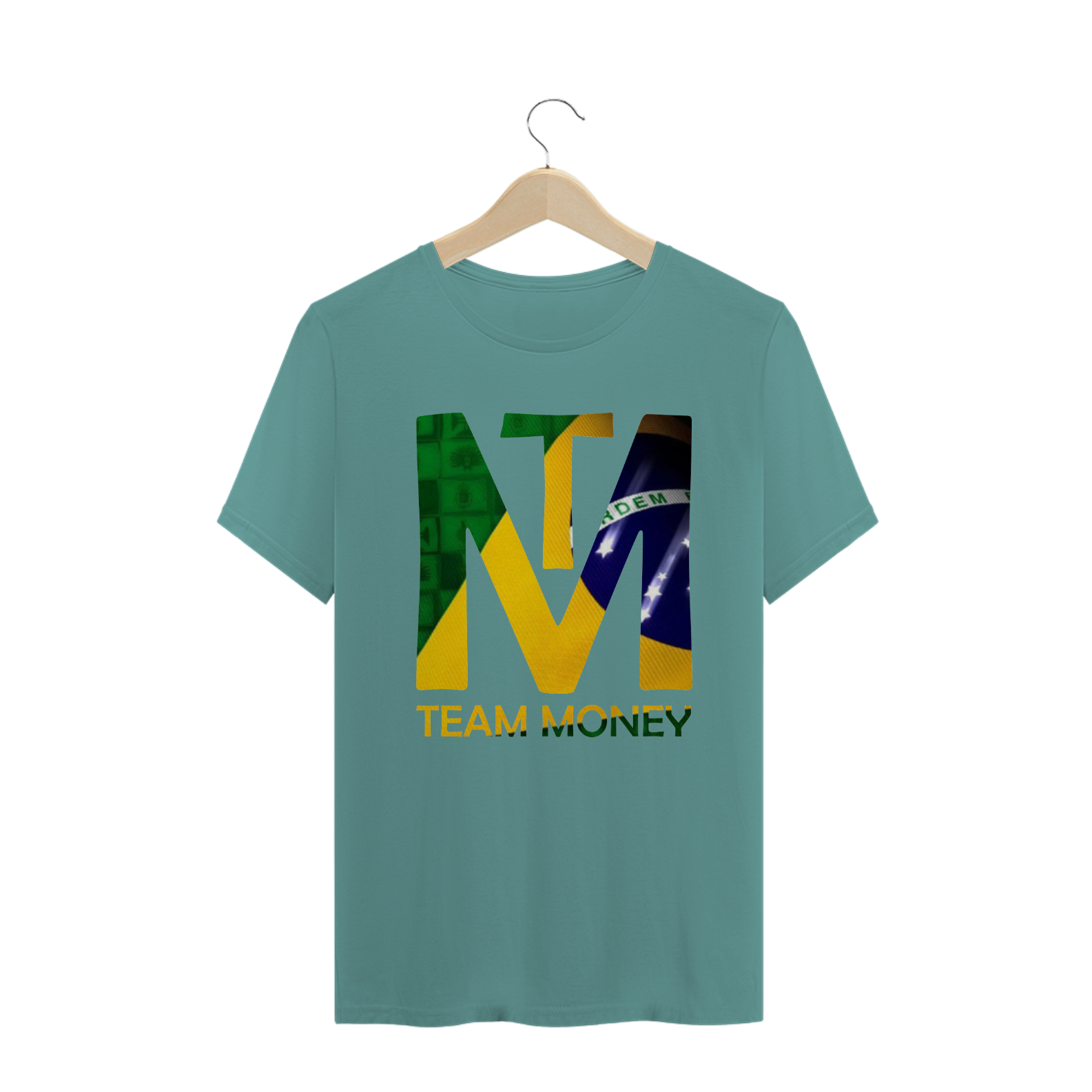 Nome do produto: Camiseta STYLE Team Money - BRASIL