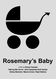Poster Rosemary's Baby (O Bebê de Rosemary 1968)