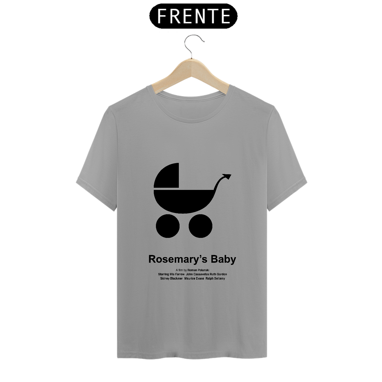Camiseta Rosemary's Baby (O Bebê de Rosemary 1968)