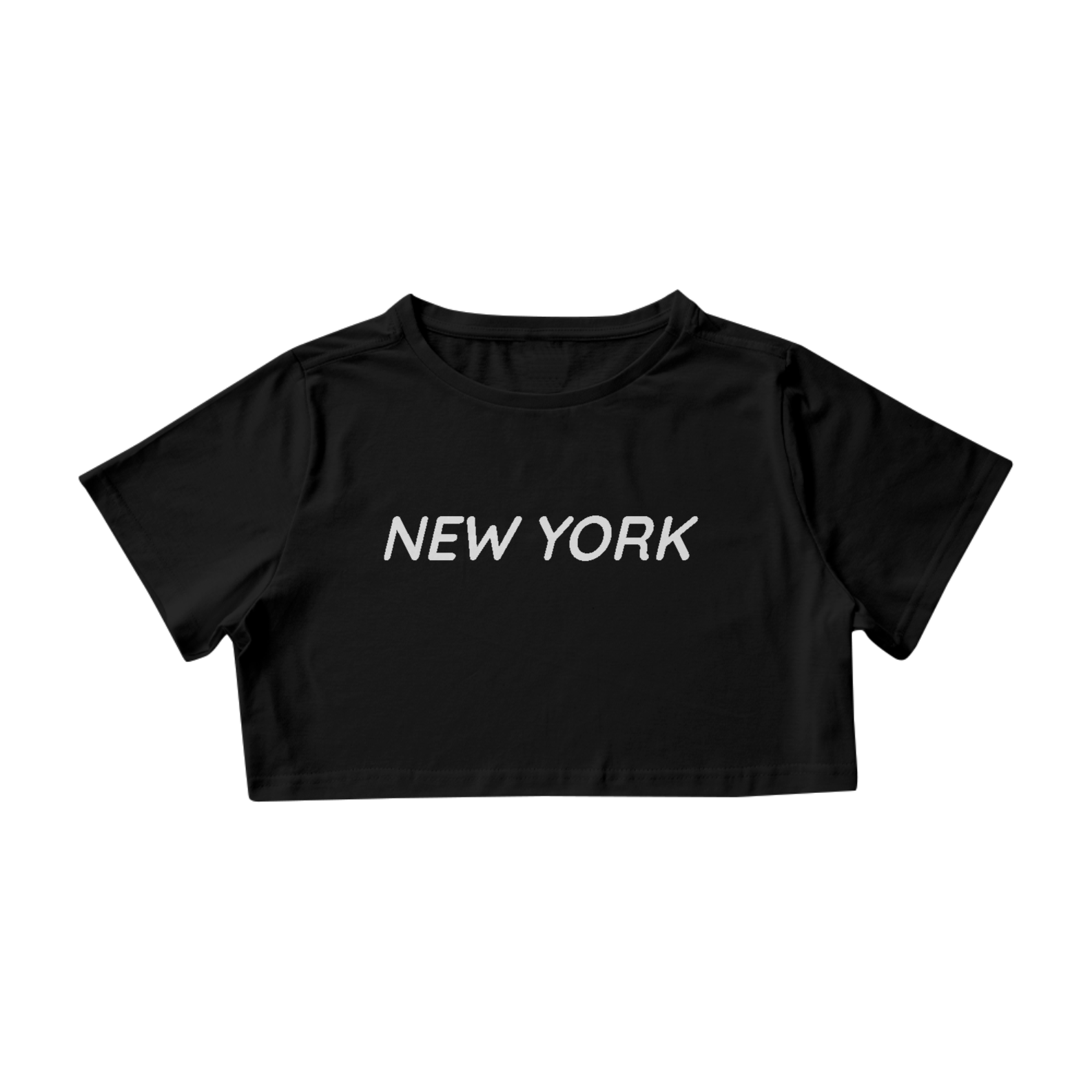 Nome do produto: camiseta cropped new york 