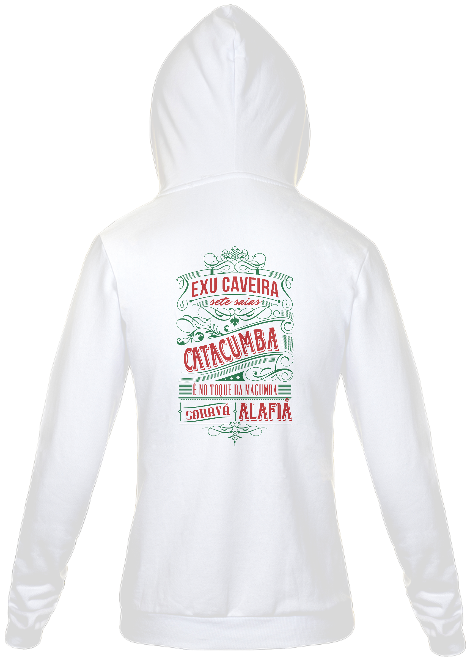 Nome do produto: Moleton Unissex Exu Venceu