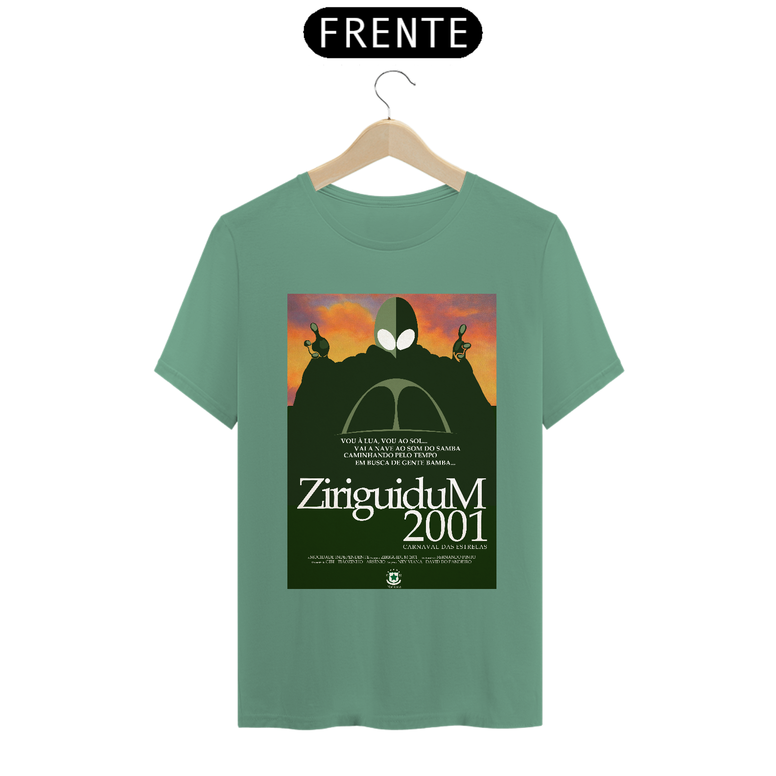 Nome do produto: Poster Carnaval 1985 Ziriguidum 2001