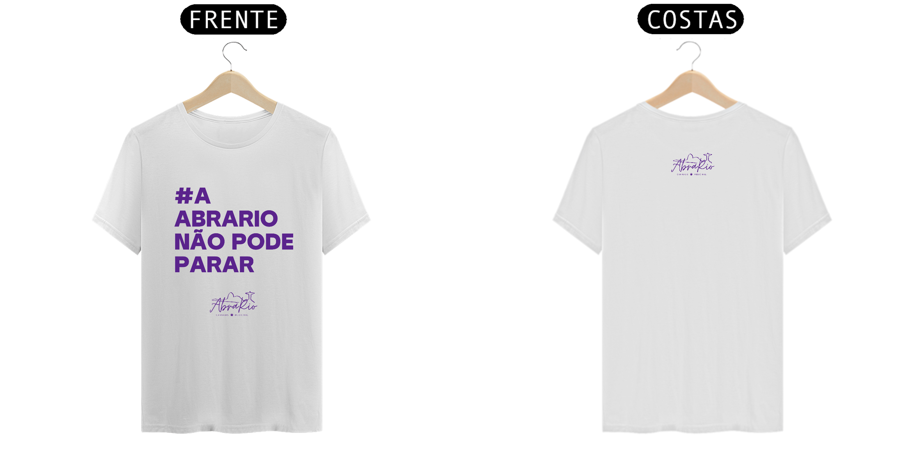 Nome do produto: Camisa Quality - A AbraRio não pode parar