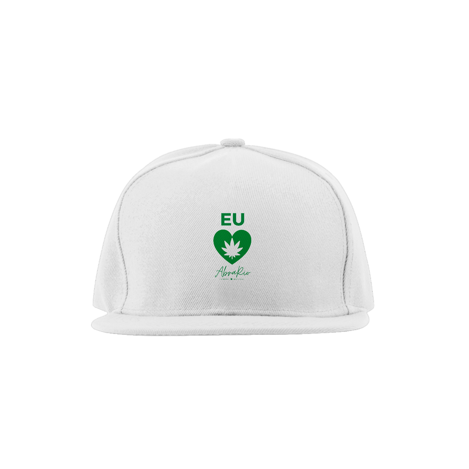 Nome do produto: Boné Quality Verde - Eu amo AbraRio