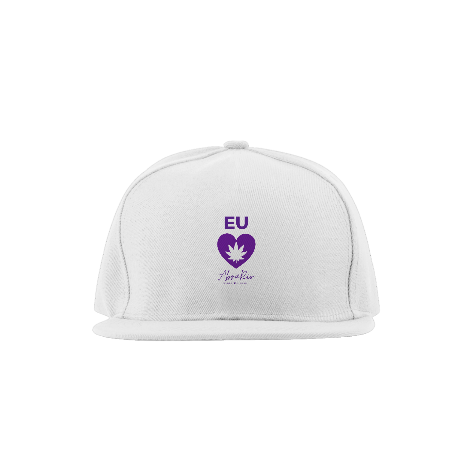 Nome do produto: Boné Quality Roxo - Eu amo AbraRio