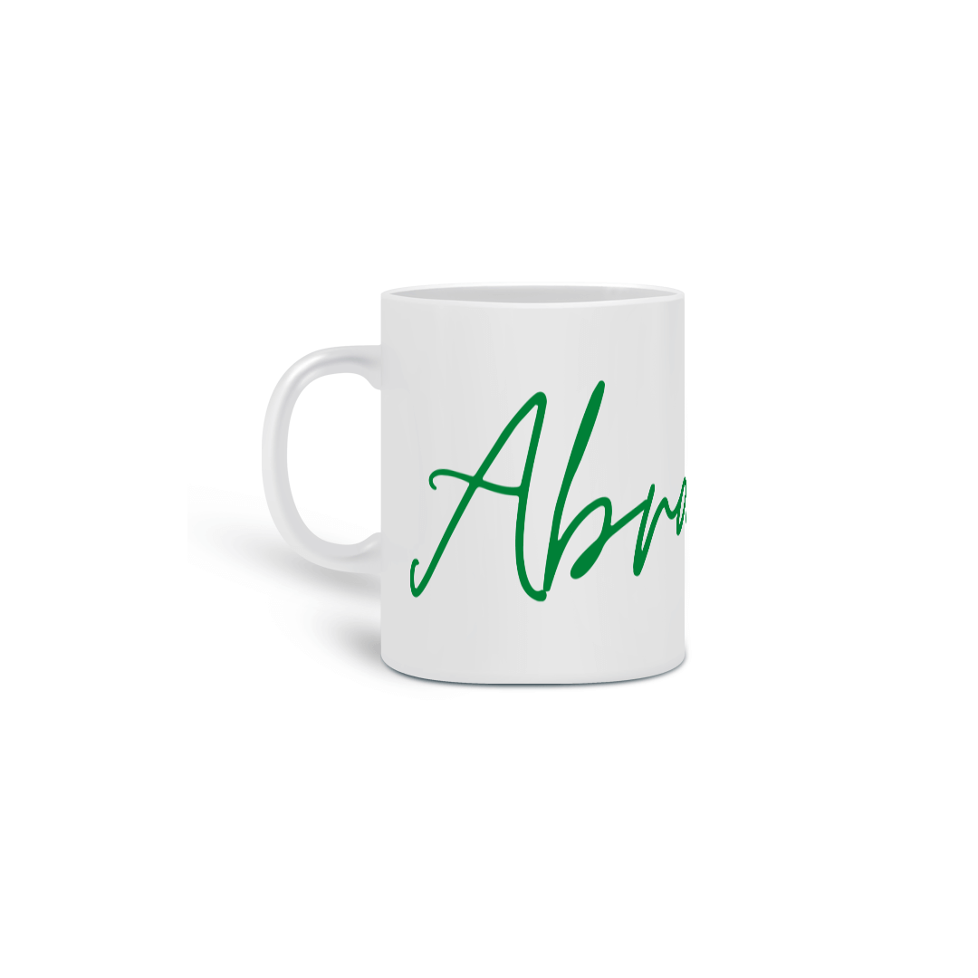 Nome do produto: Caneca - AbraRio + Folha