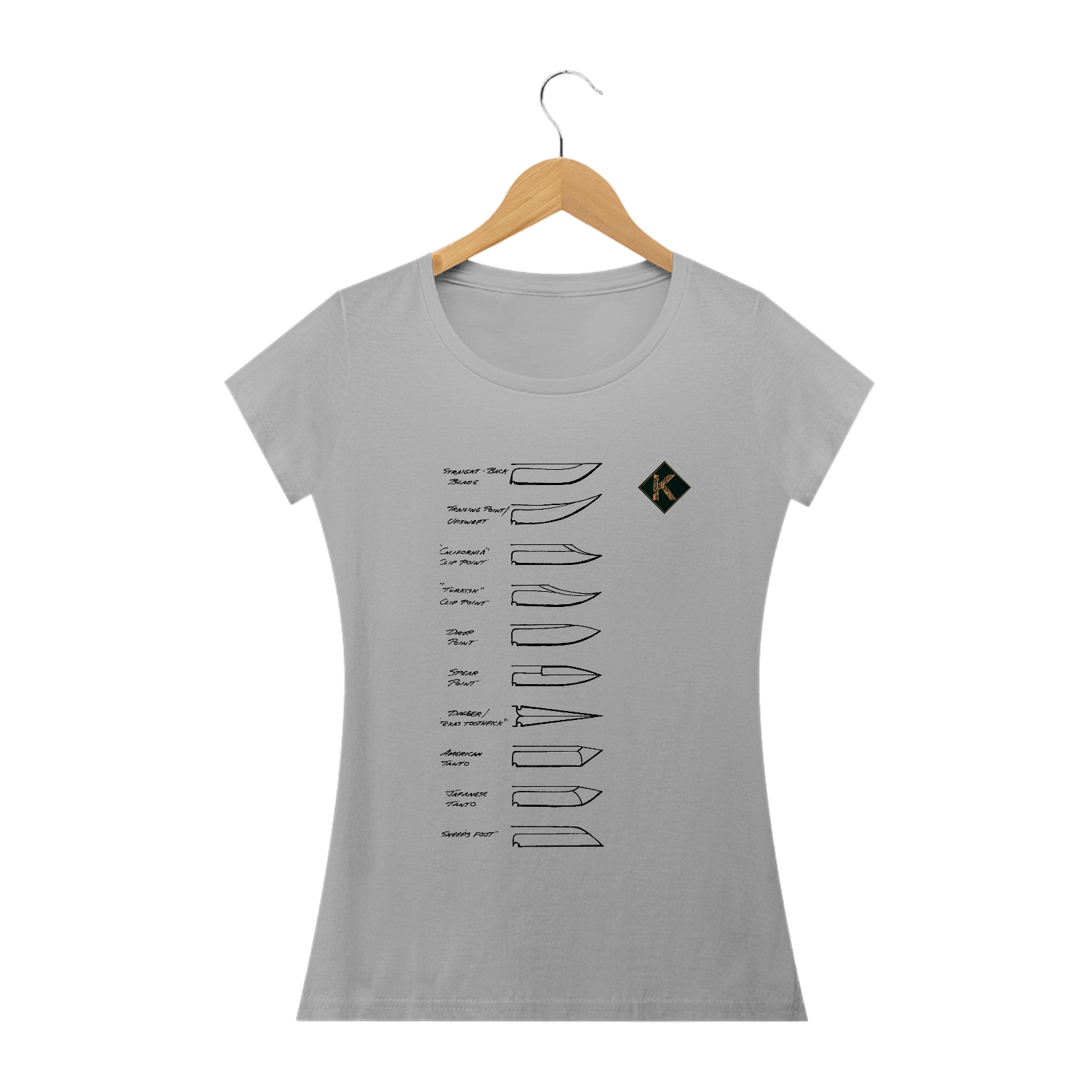 Nome do produto: Baby Look Knives Points