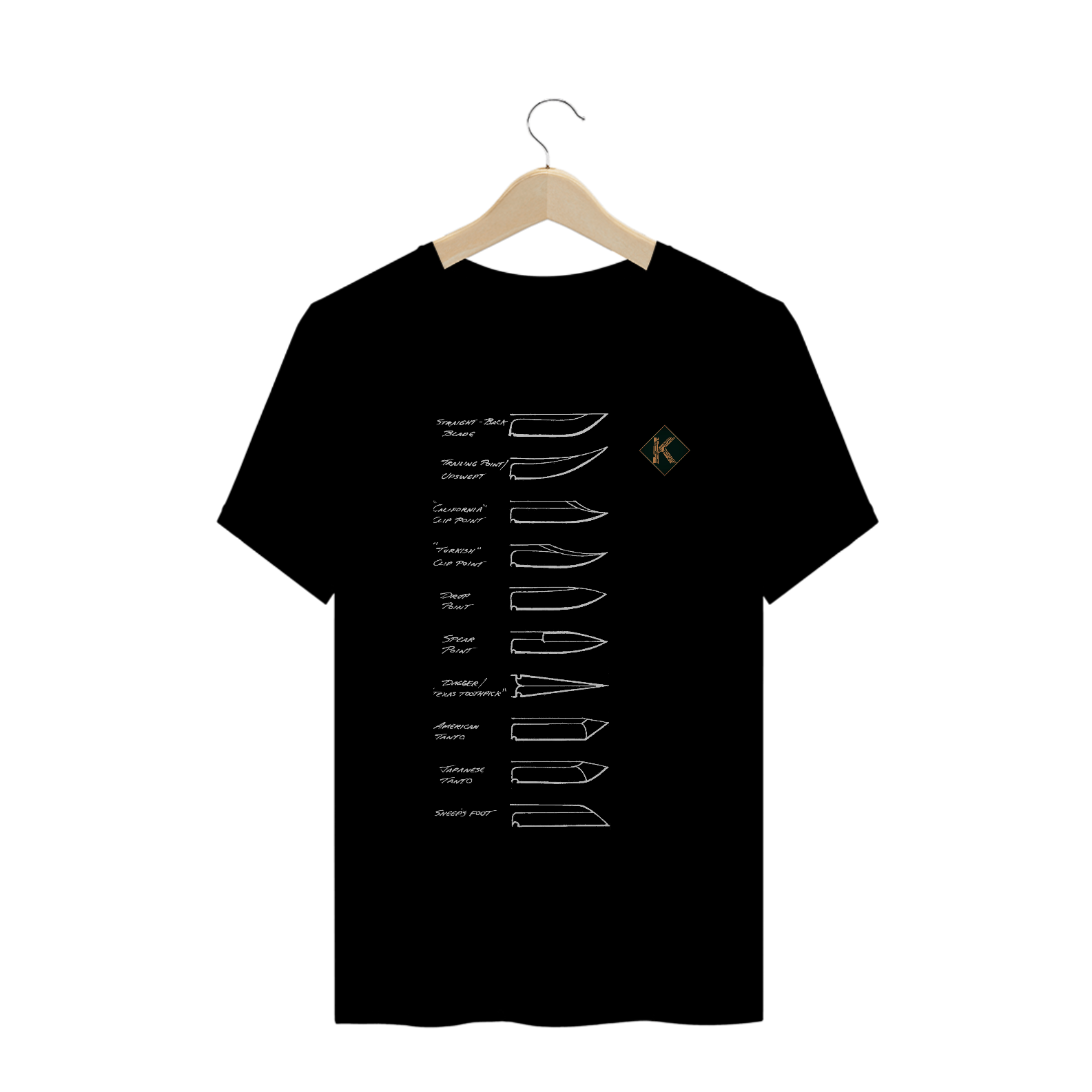 Nome do produto: Camiseta Knives Points