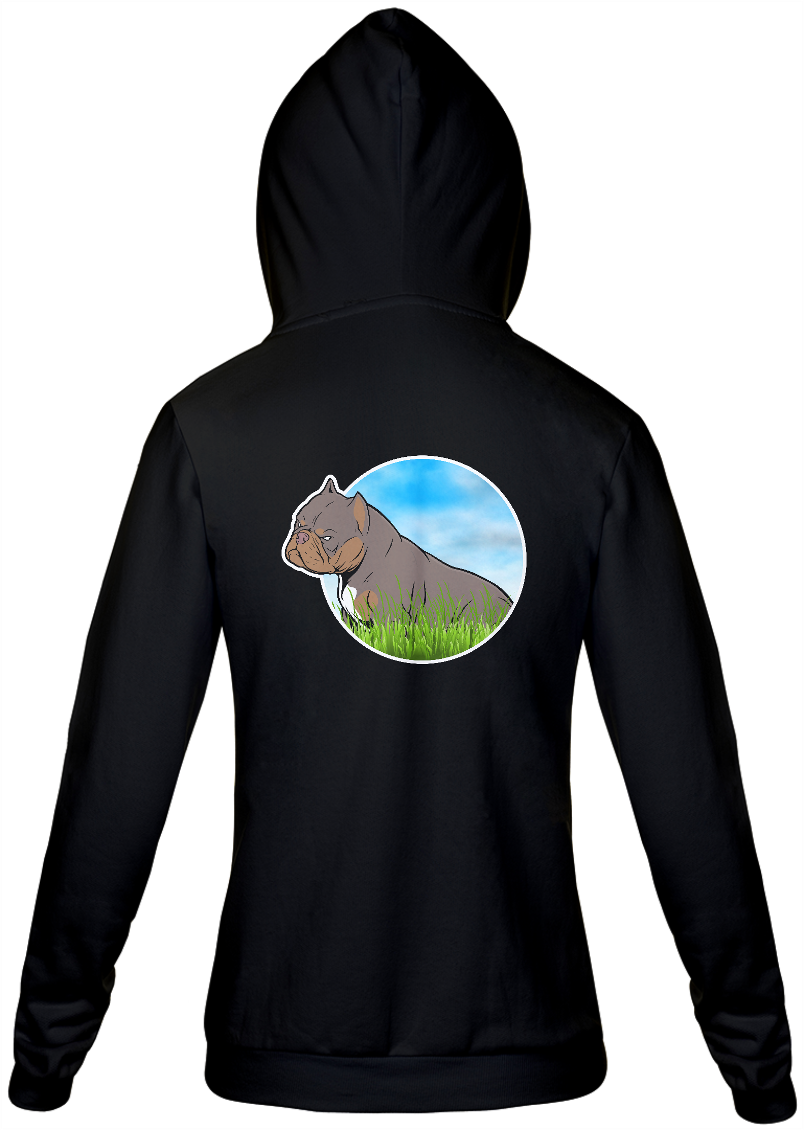 Nome do produto: Moletom c/ Capuz Tri choco na Grama