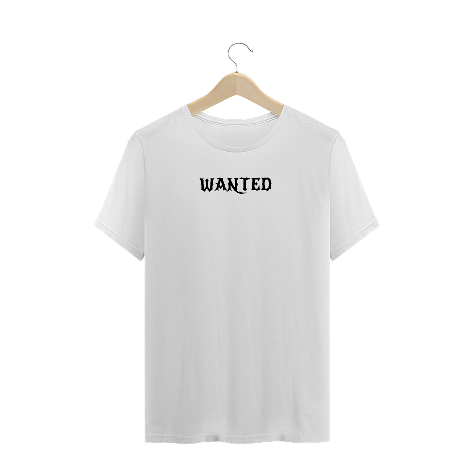 Nome do produto: Camiseta Wanted Branca