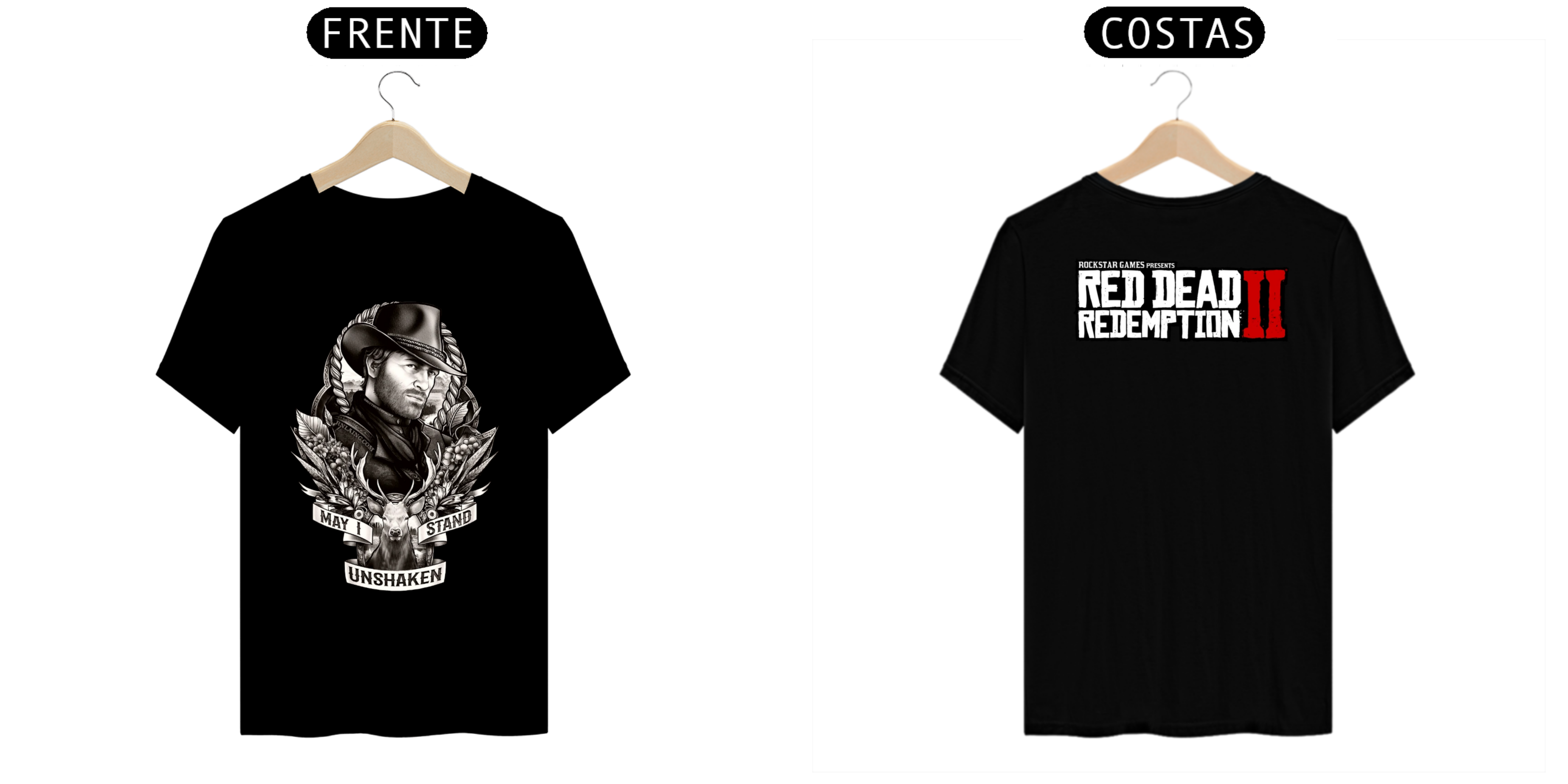 Nome do produto: CAMISETA RED DEAD REDEMPTION  (ARTHUR MORGAN)