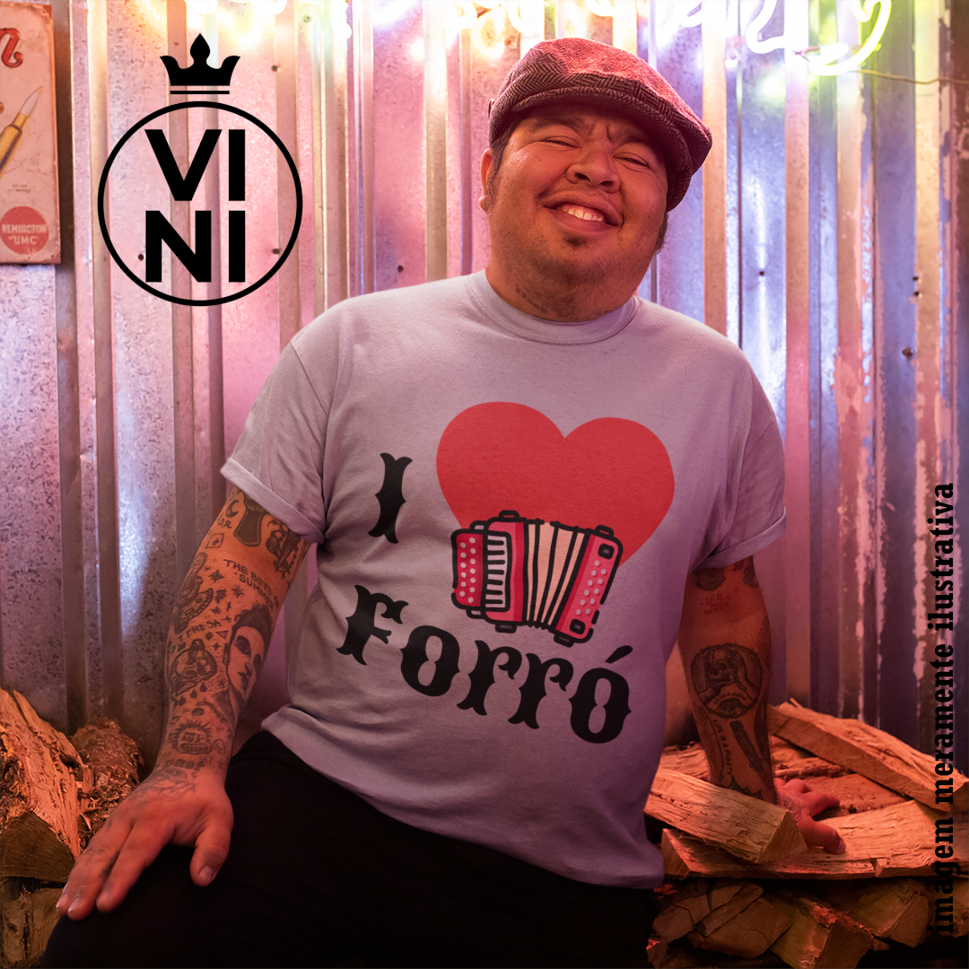 Nome do produto: I Love Forró - Plus Size