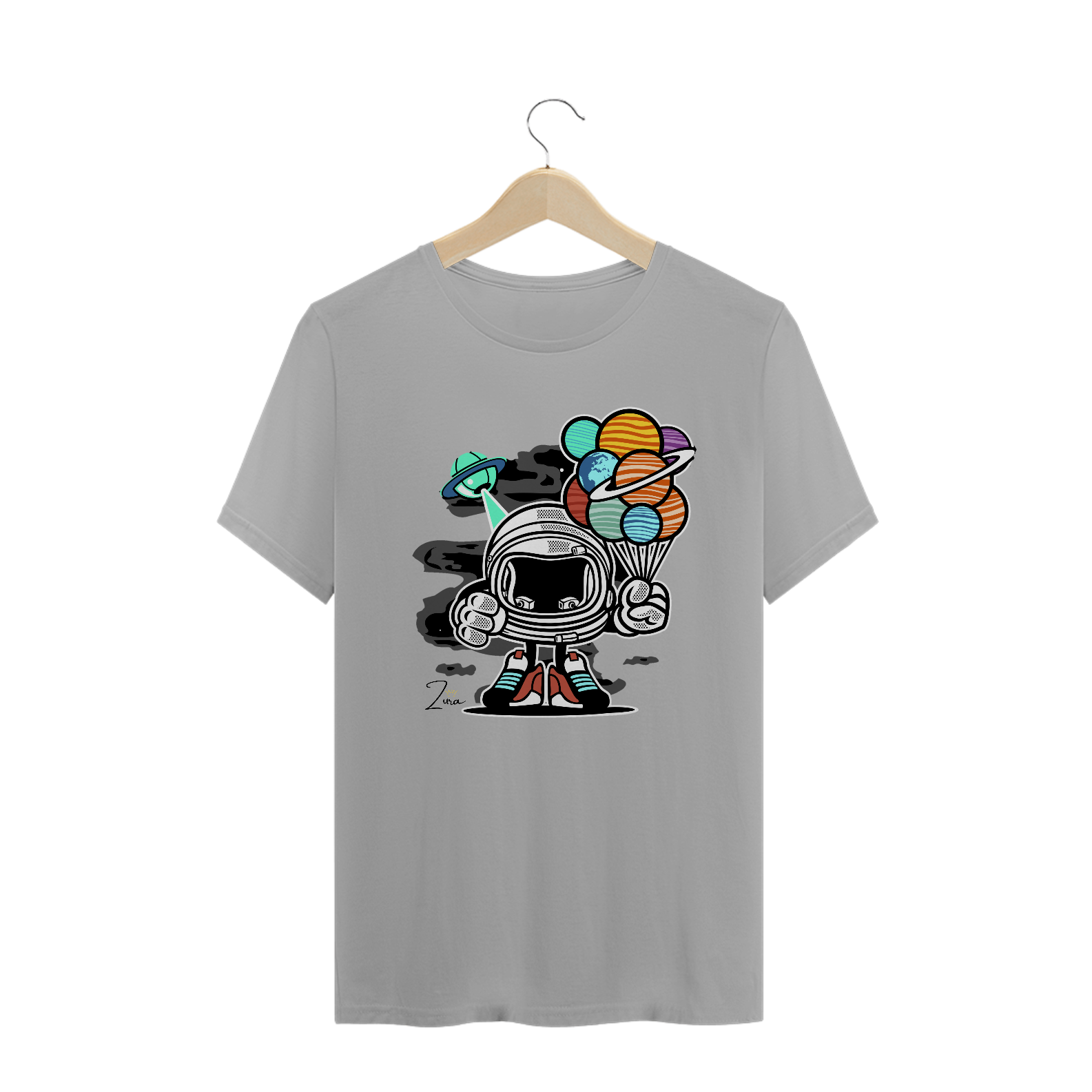 Camiseta T-Shirt Zura Astronauta