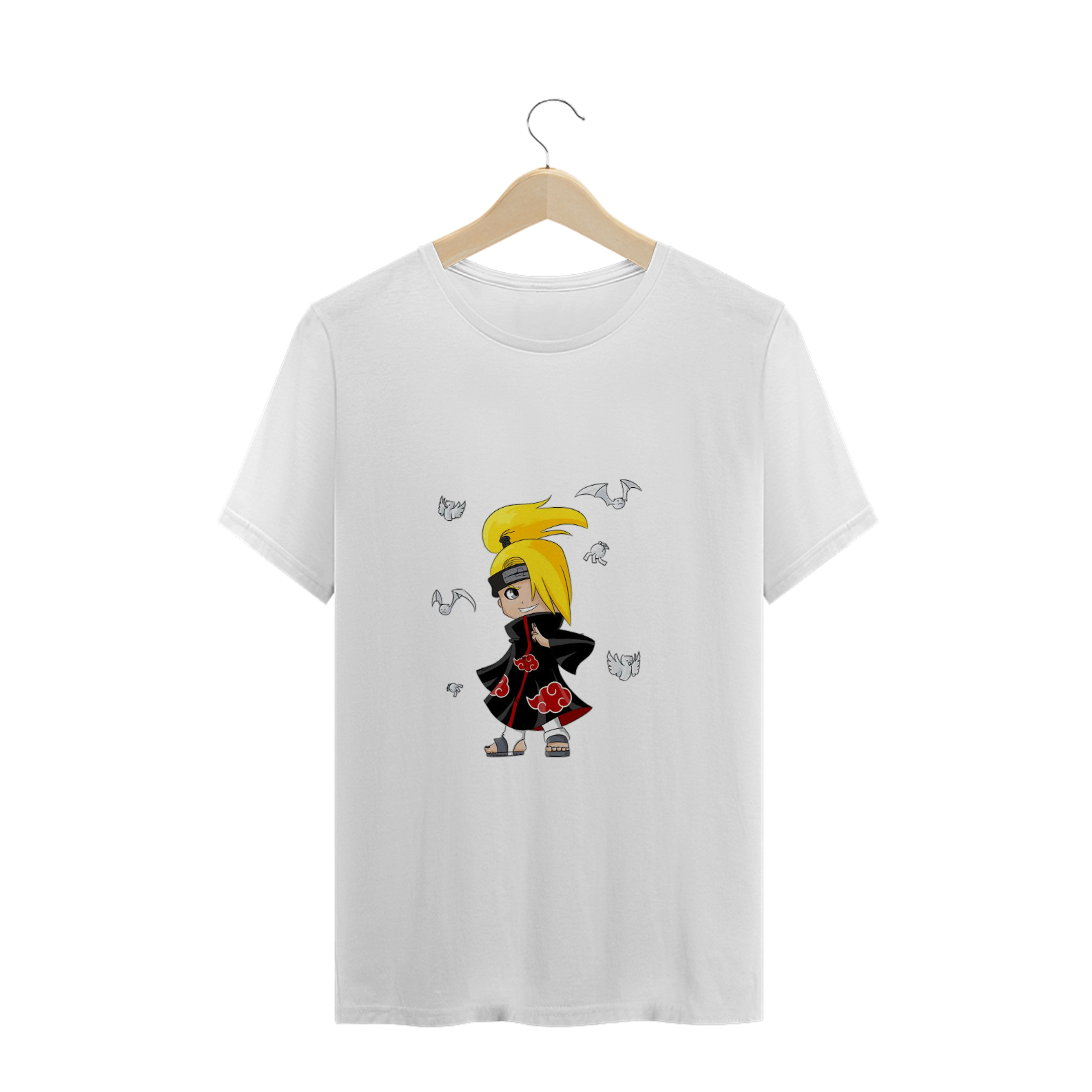 Nome do produto: Camisa Deidara chibi