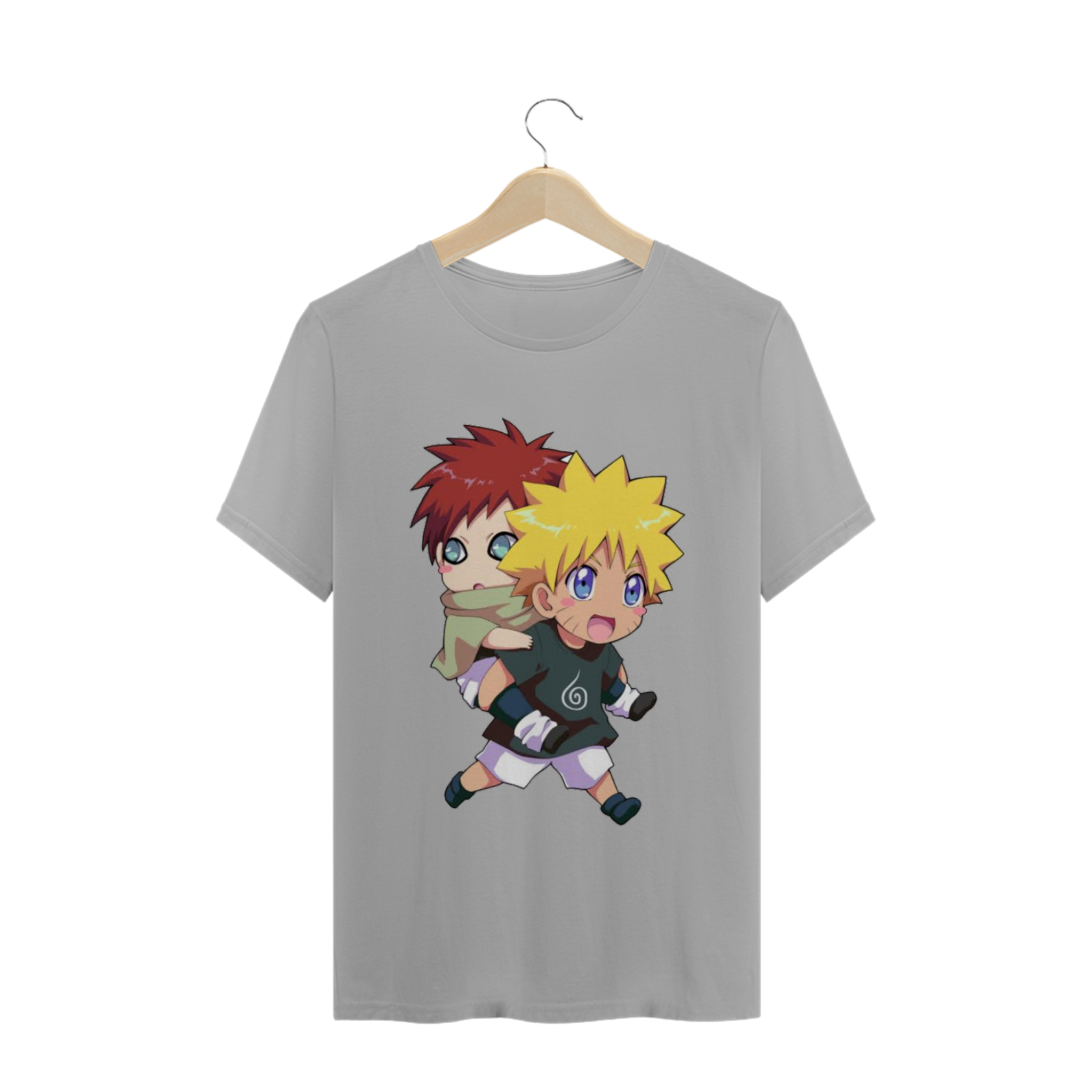 Nome do produto: Camisa Naruto e Gaara chibi