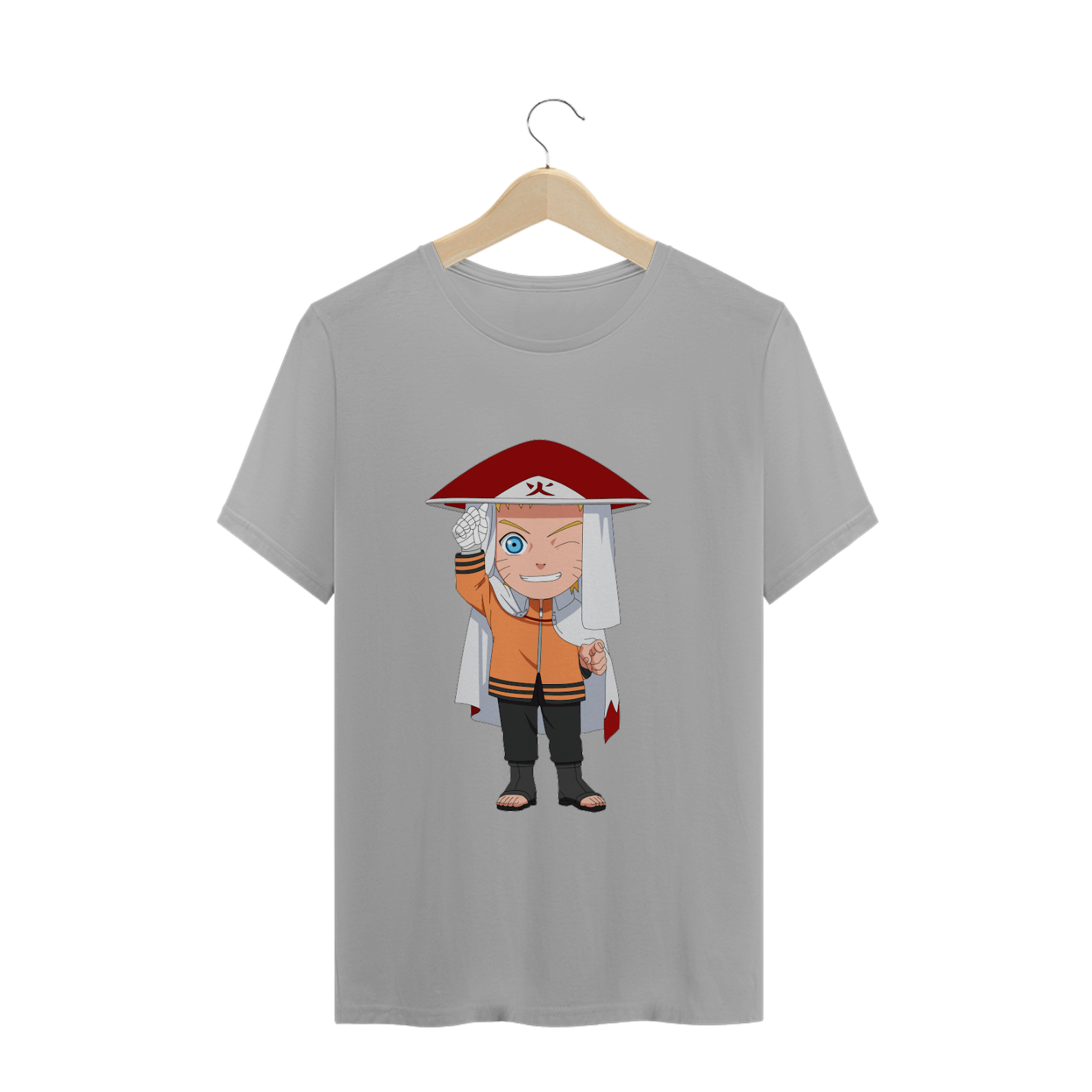 Nome do produto: Camisa Naruto Hokage chibi