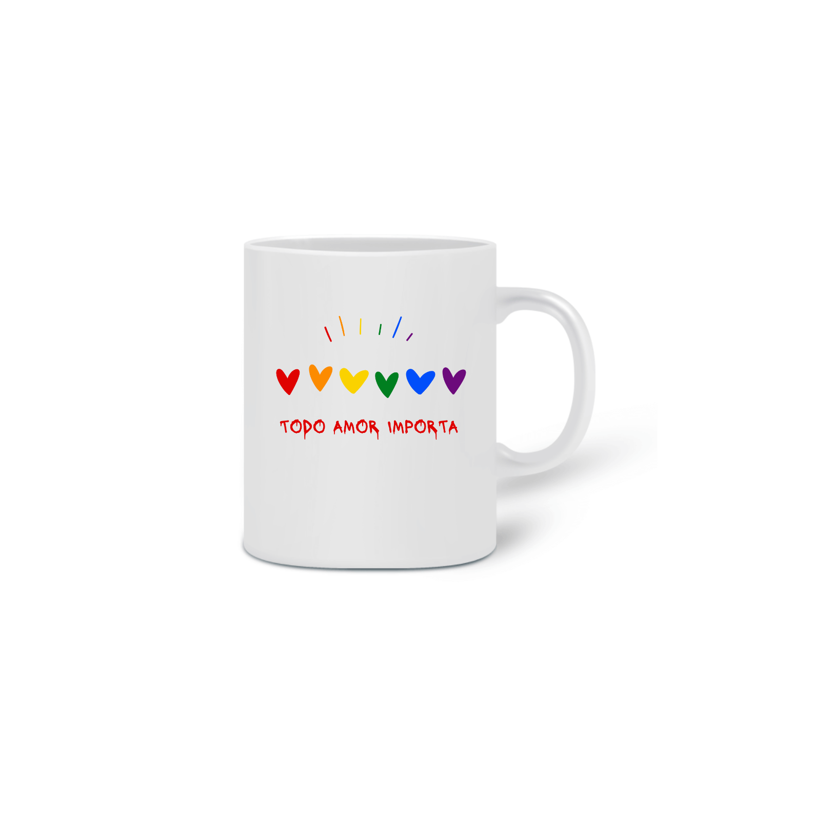 Nome do produto: Caneca - Todo Amor Importa
