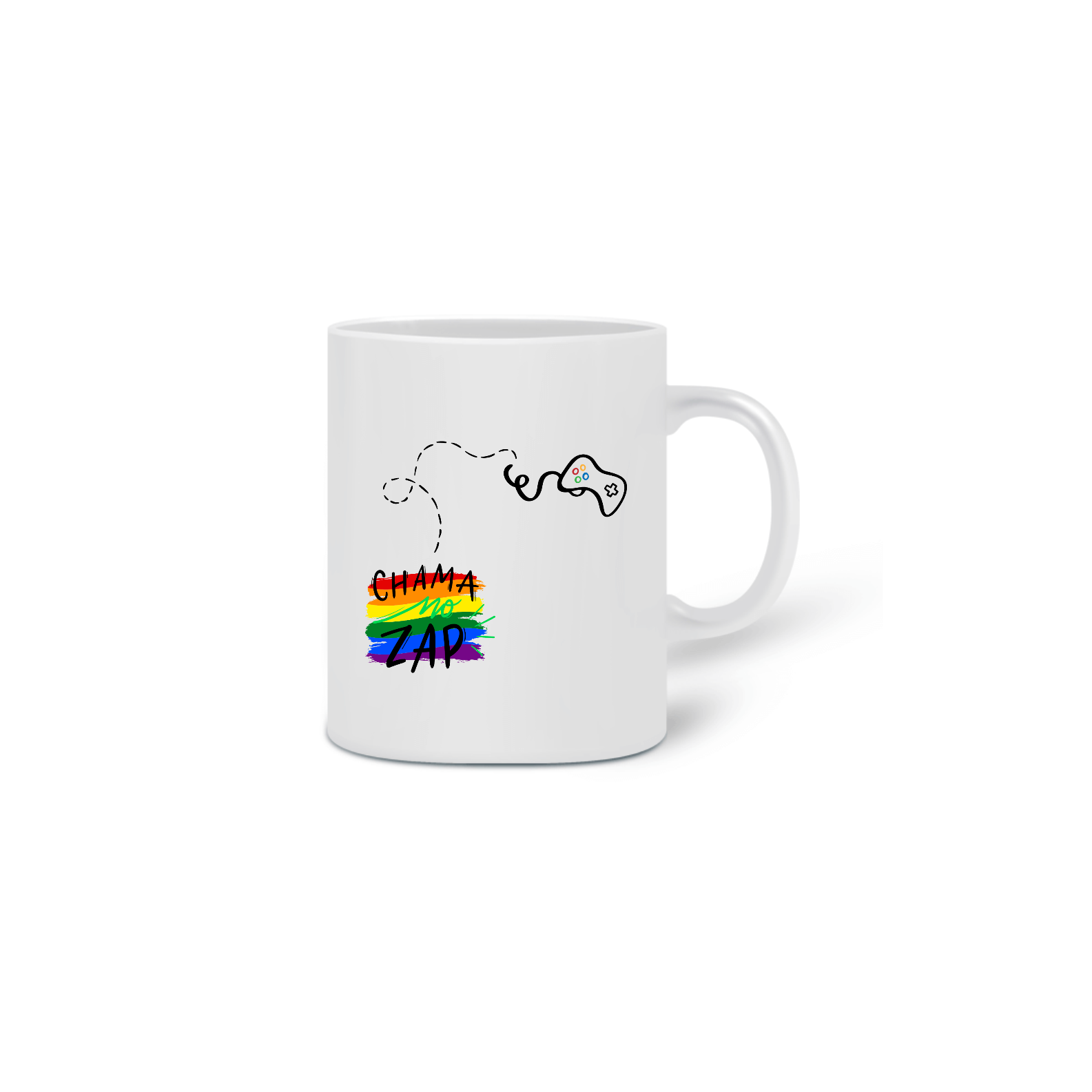 Nome do produto: Caneca - Chama no ZAP