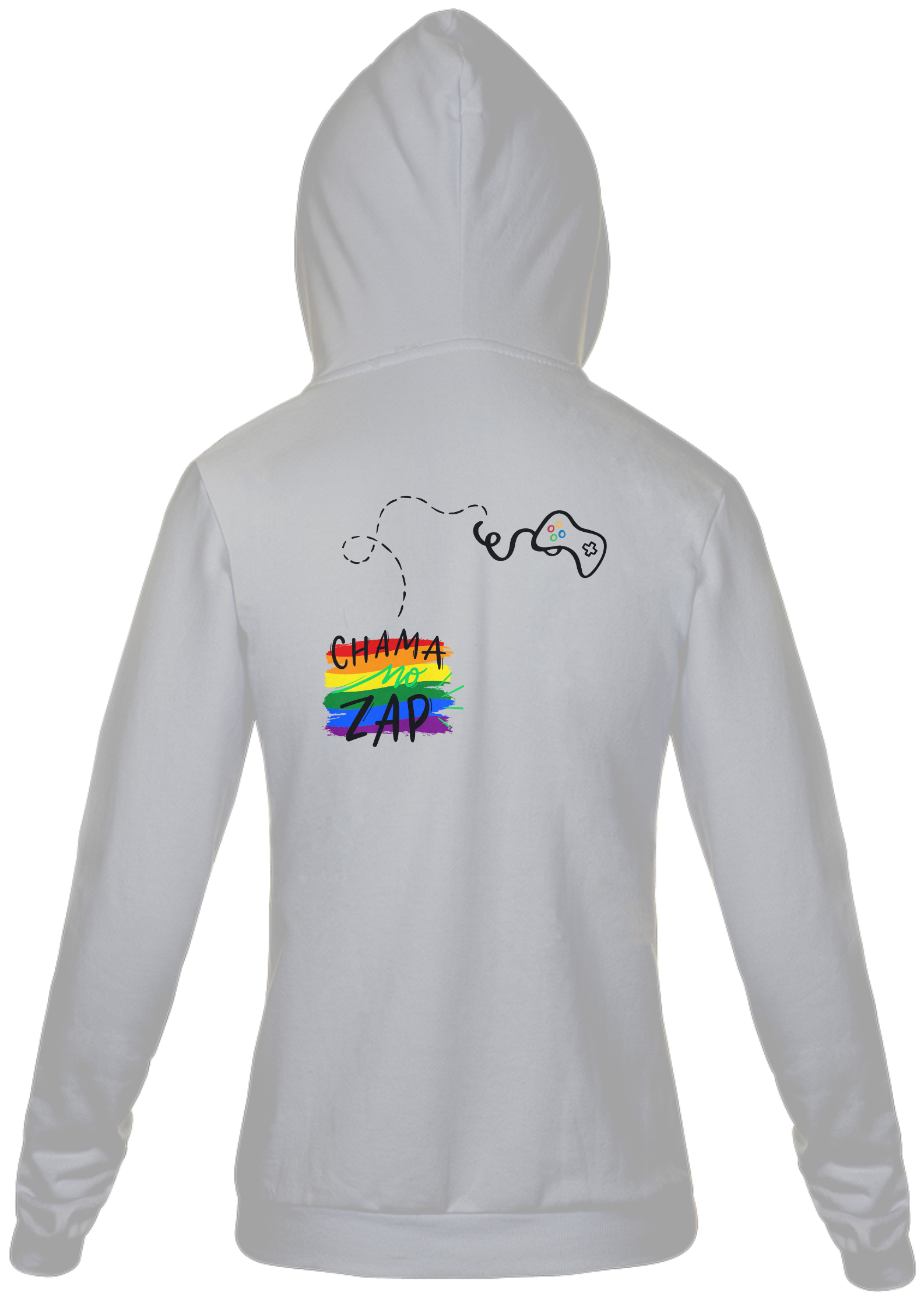 Nome do produto: Moletom - Chama no ZAP