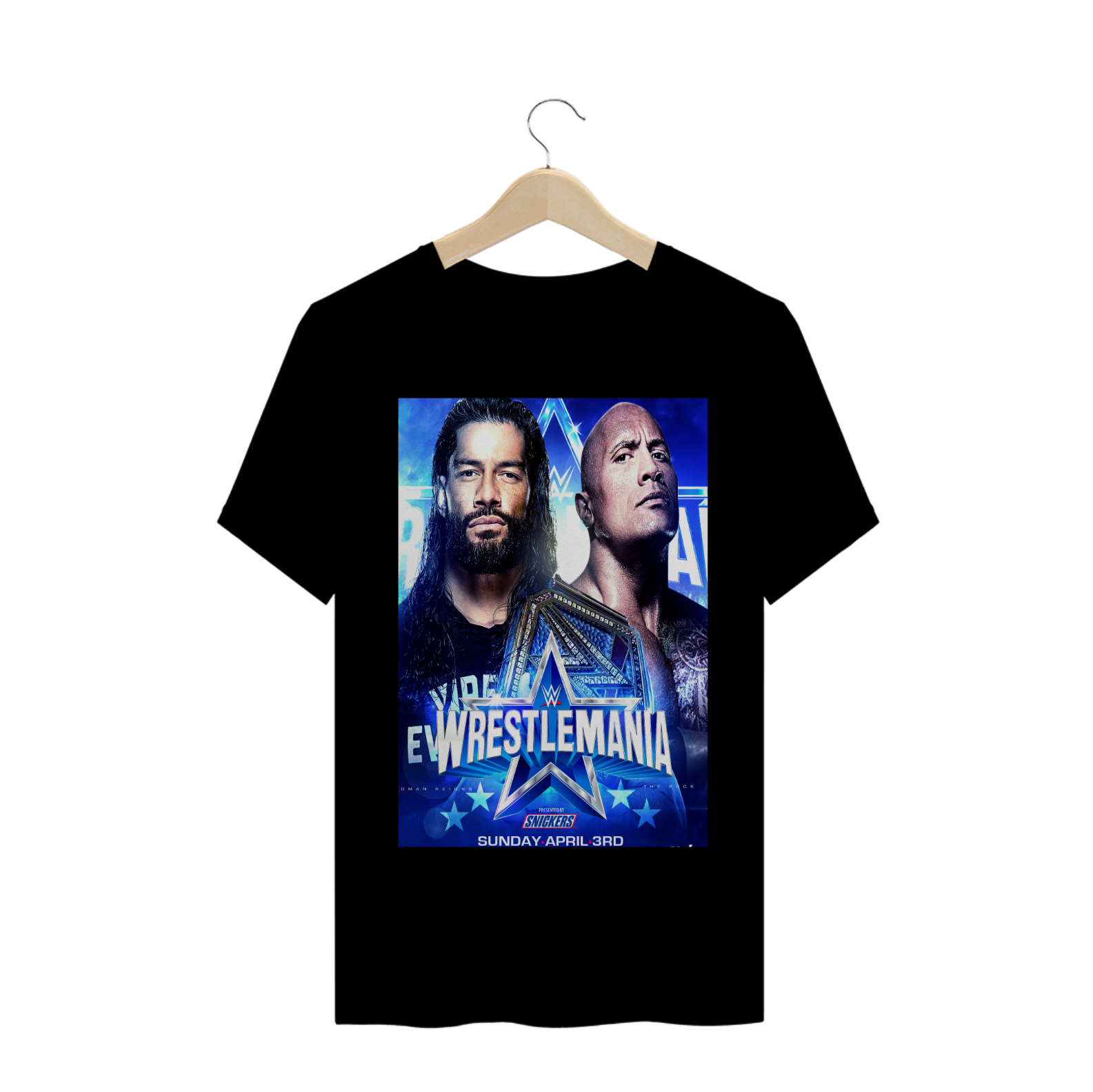 Nome do produto: Camiseta WWE: Wrestlemania 38 \