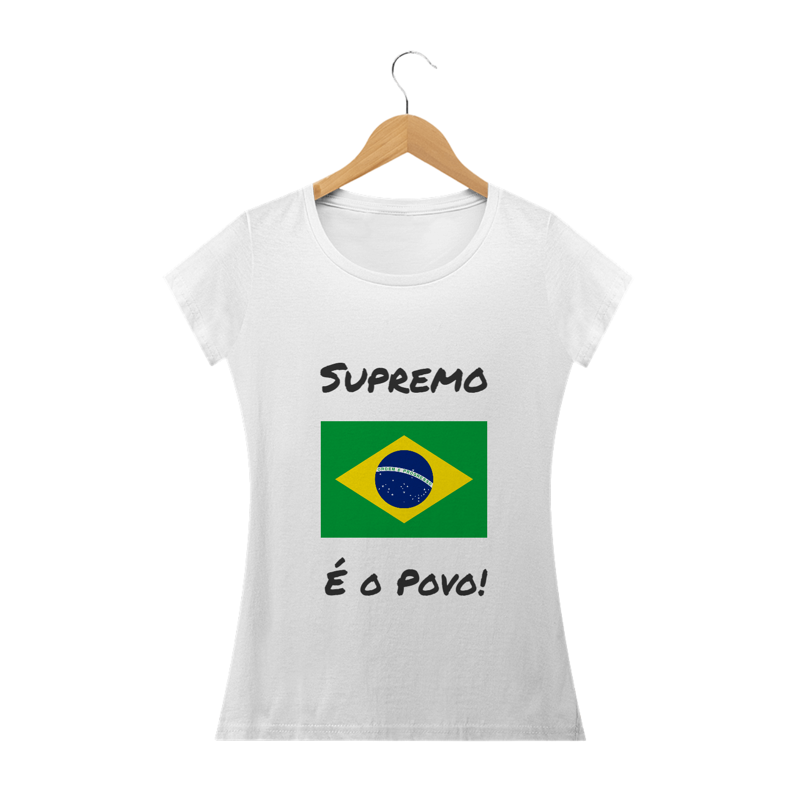 Nome do produto: supremo é o povo feminina