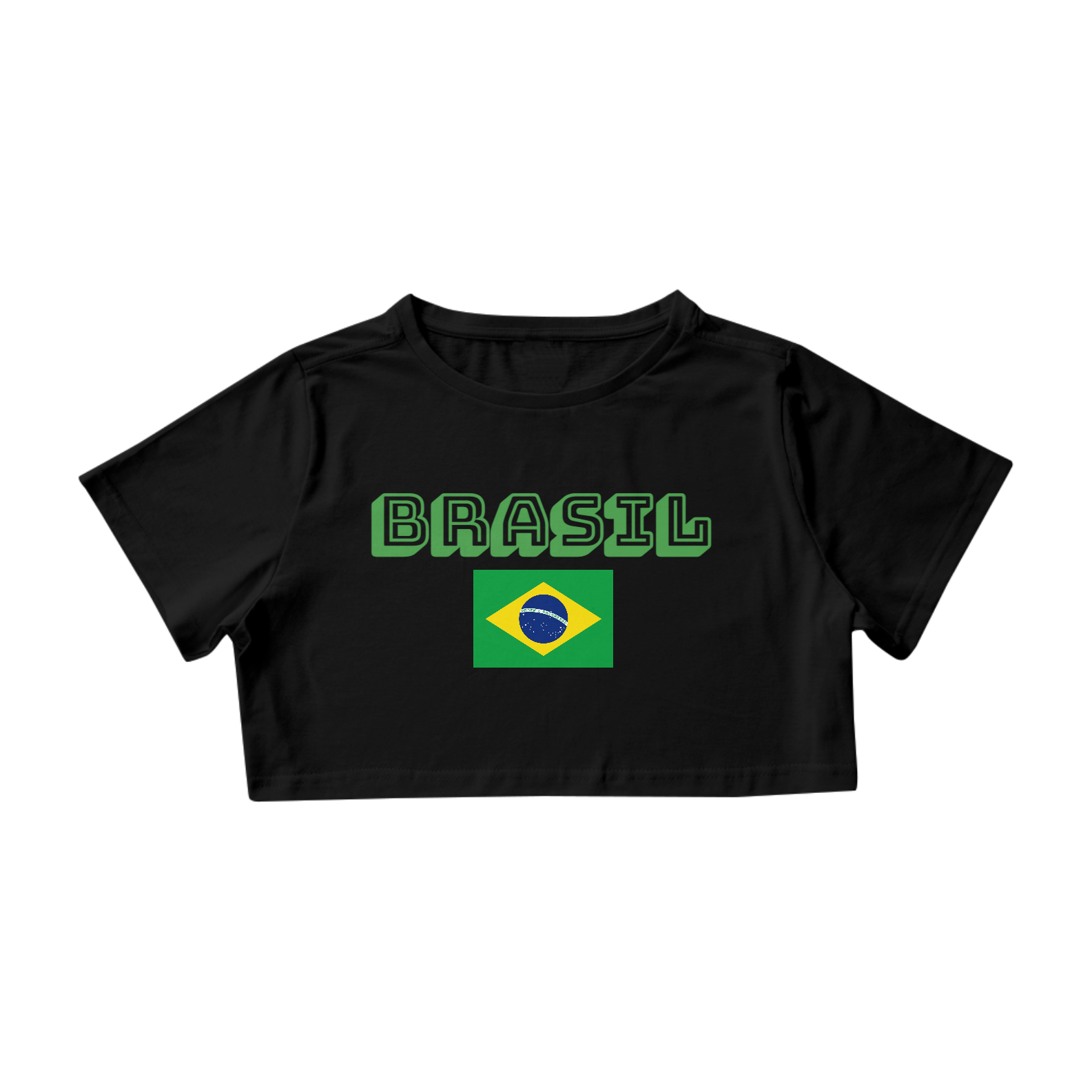 Nome do produto: Cropped Brasil