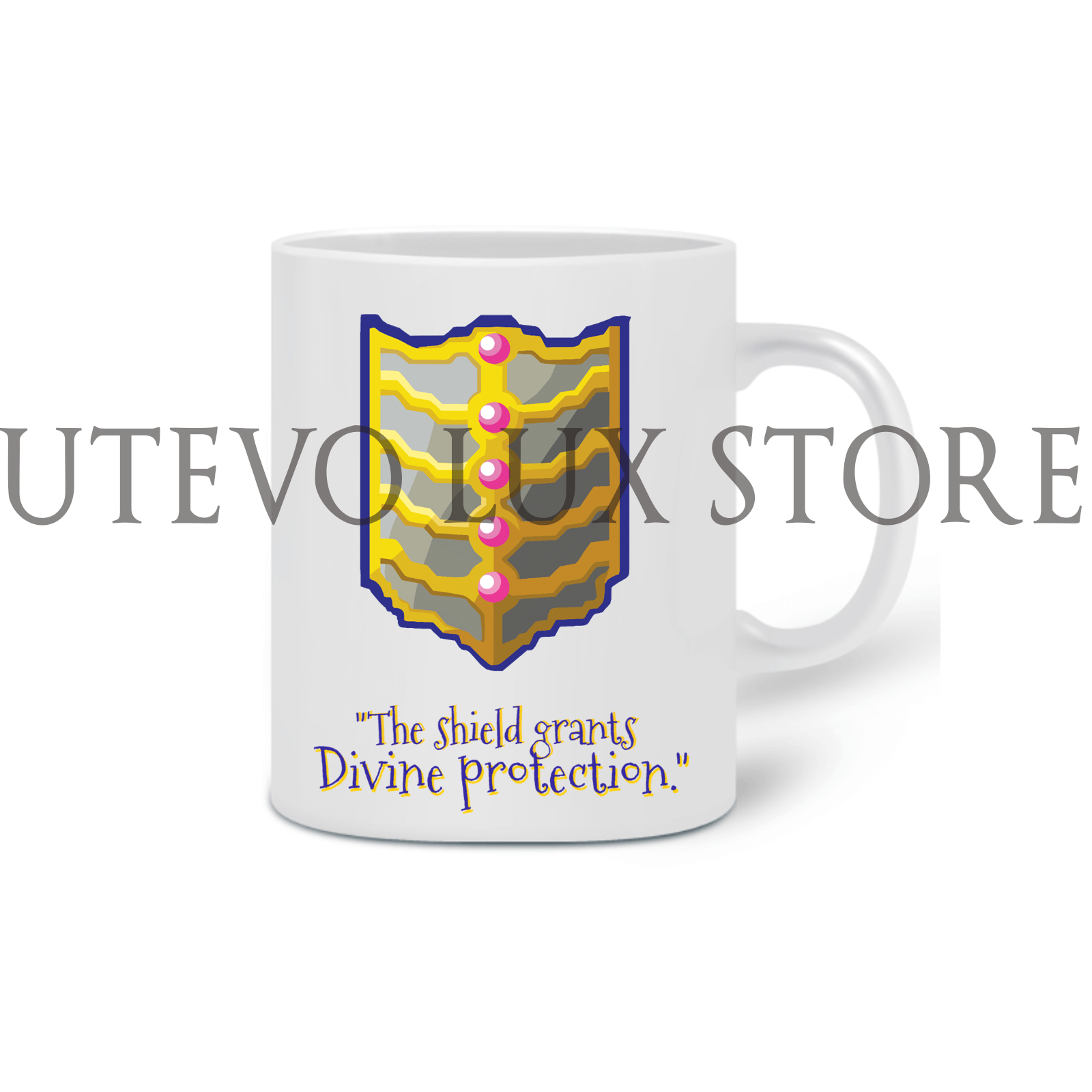 Nome do produto: Caneca Blessed Shield