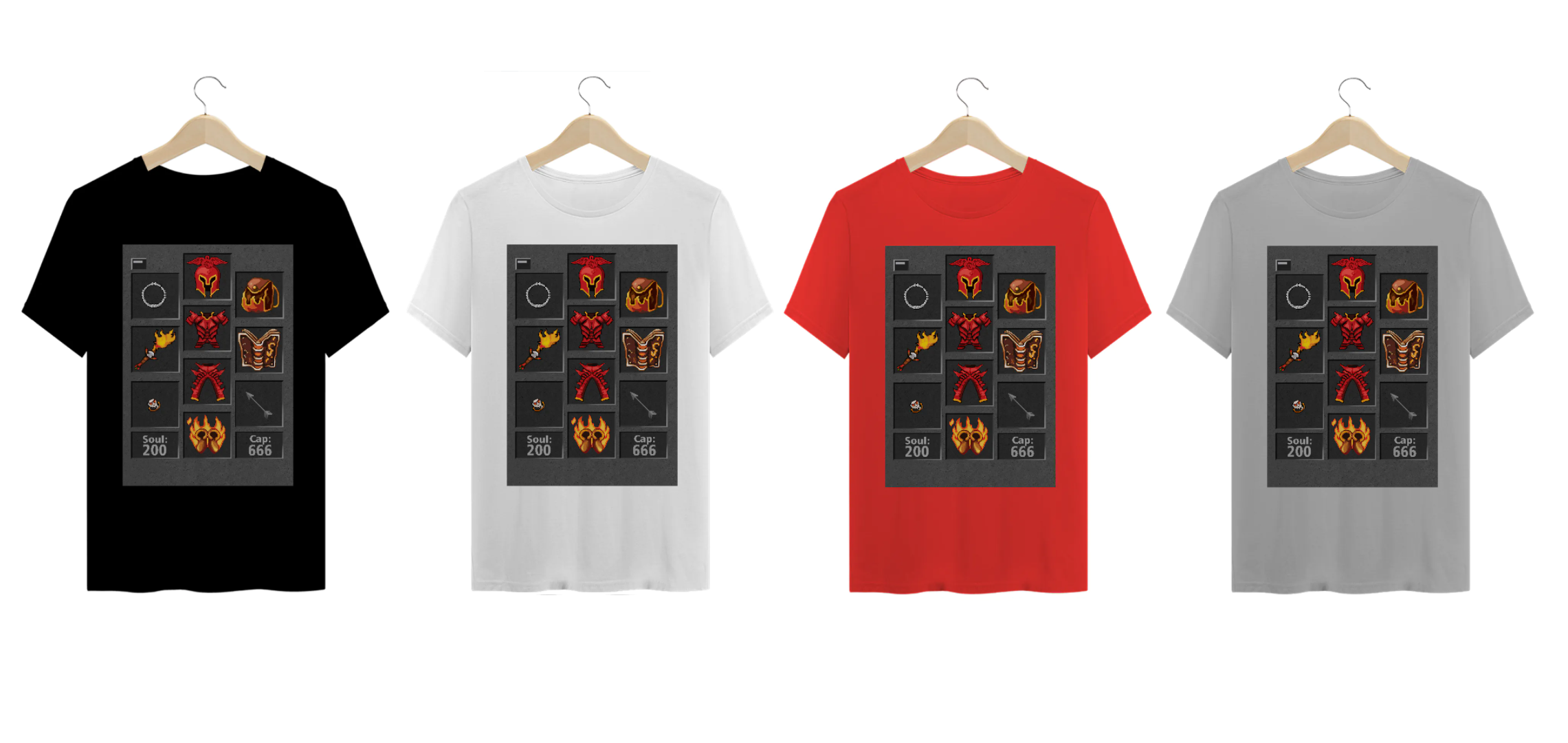 Nome do produto: Camiseta Sorcerer Demon Set