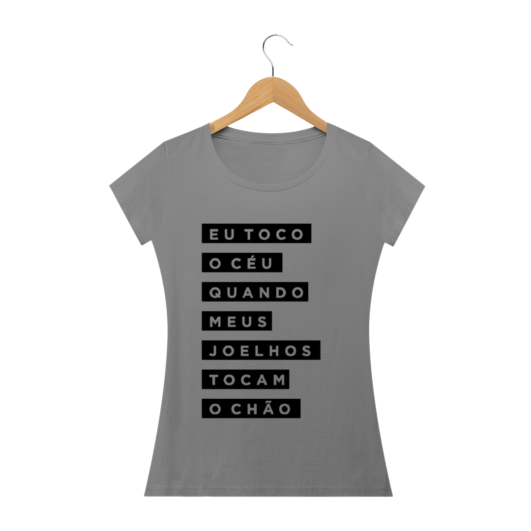 Nome do produto: Camisa Femin. Até Tocar o Céu ST