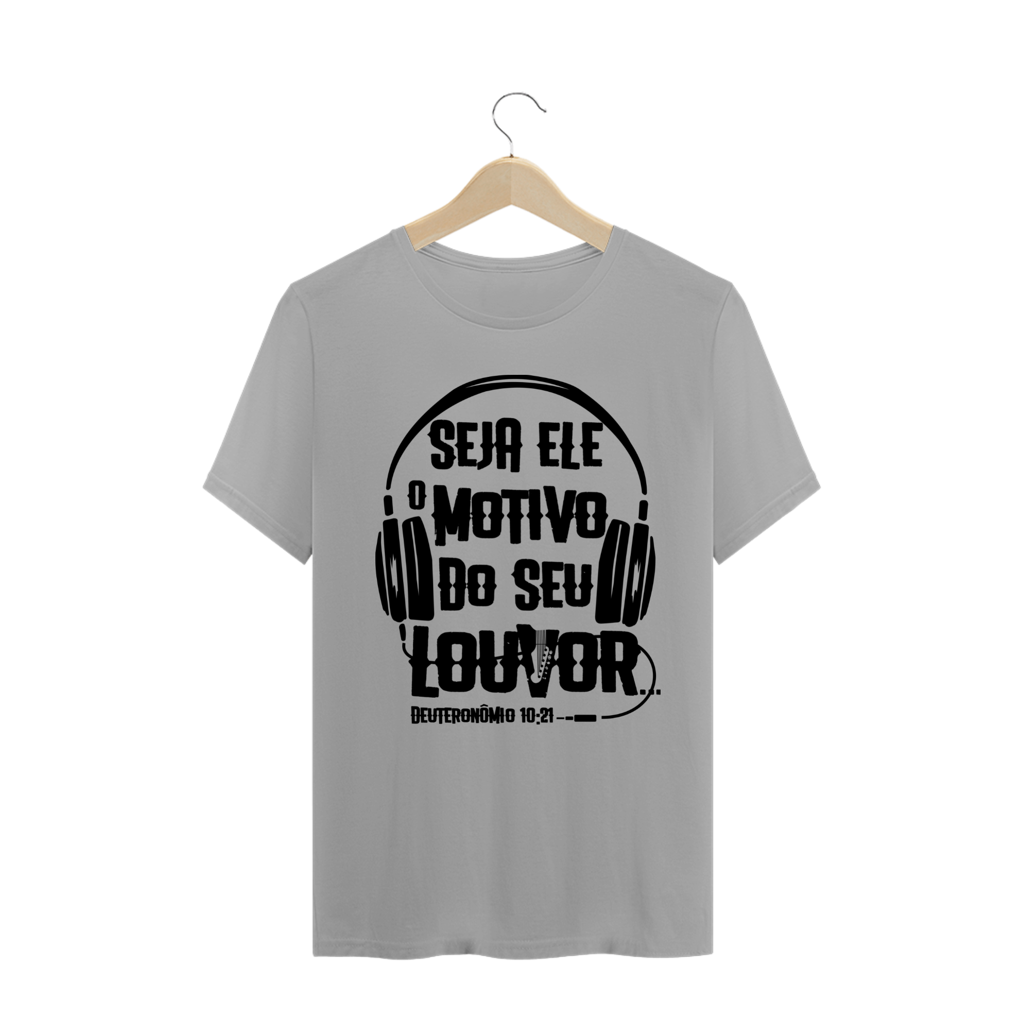 Nome do produto: Camisa Masc. Motivo do Louvor  ST