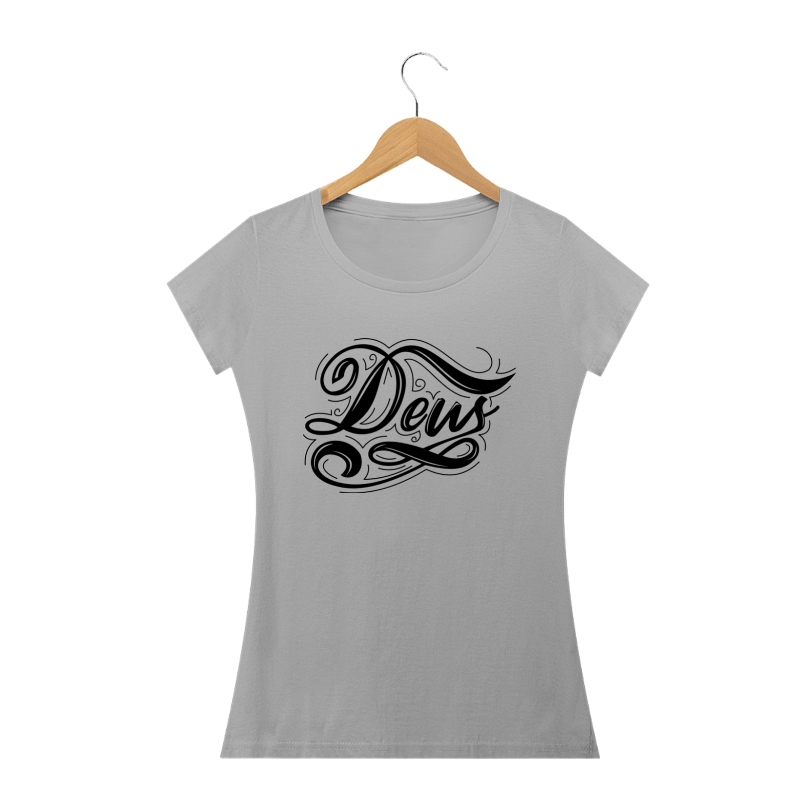 Nome do produto: Camisa Femin. Deus  ST