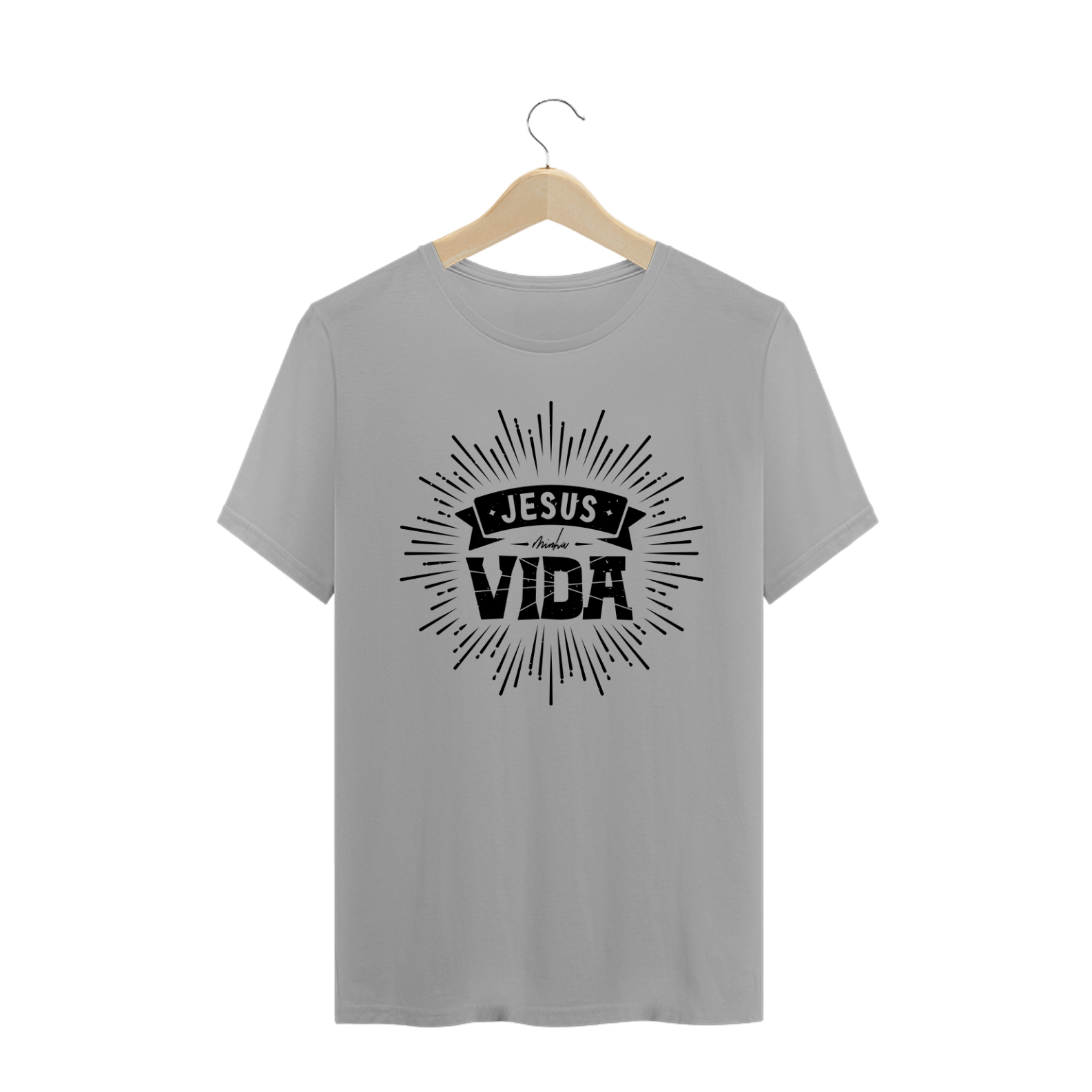 Nome do produto: Camisa Masc. Jesus minha Vida ST3