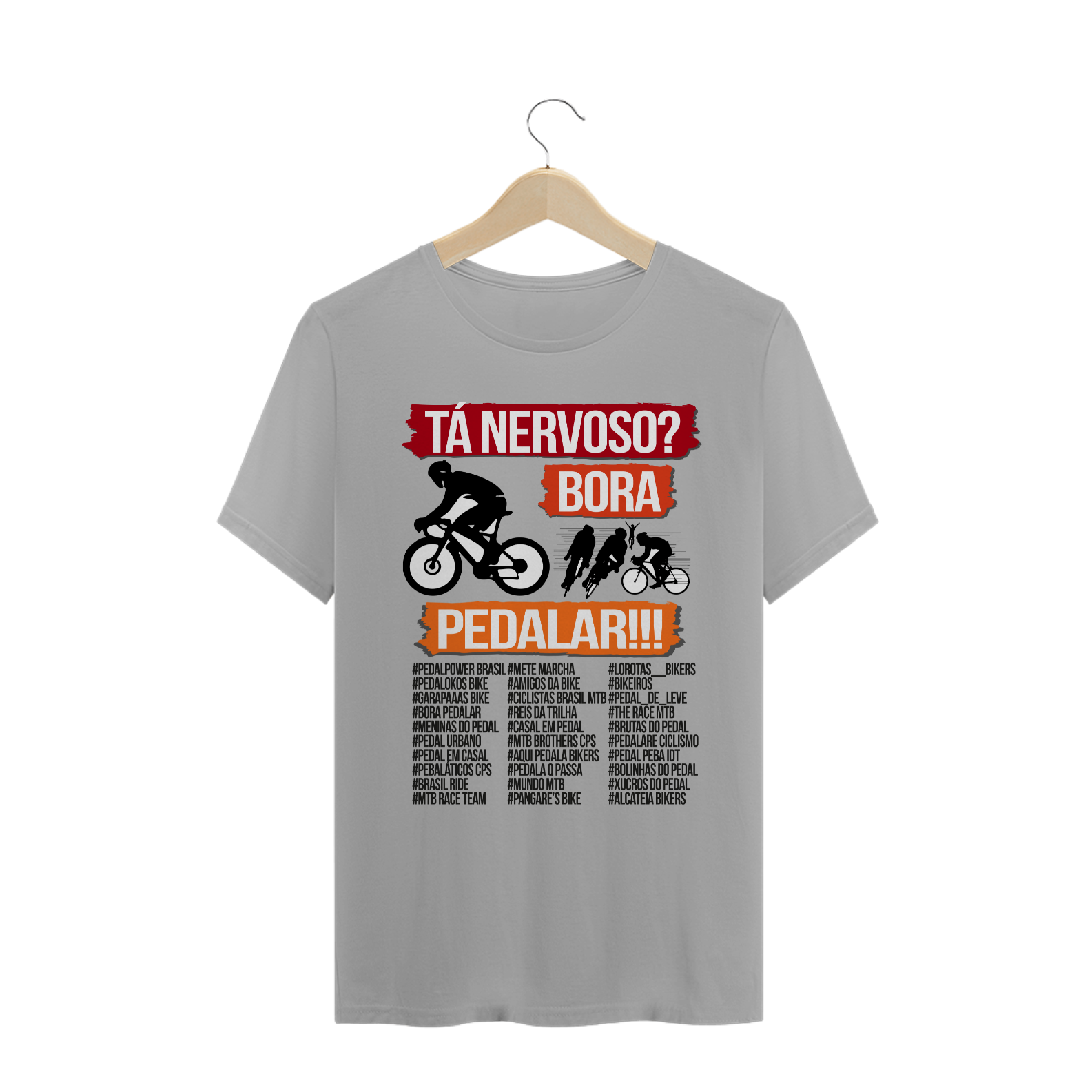 Nome do produto: Coleção Pedal - Bora Pedalar - Orange II