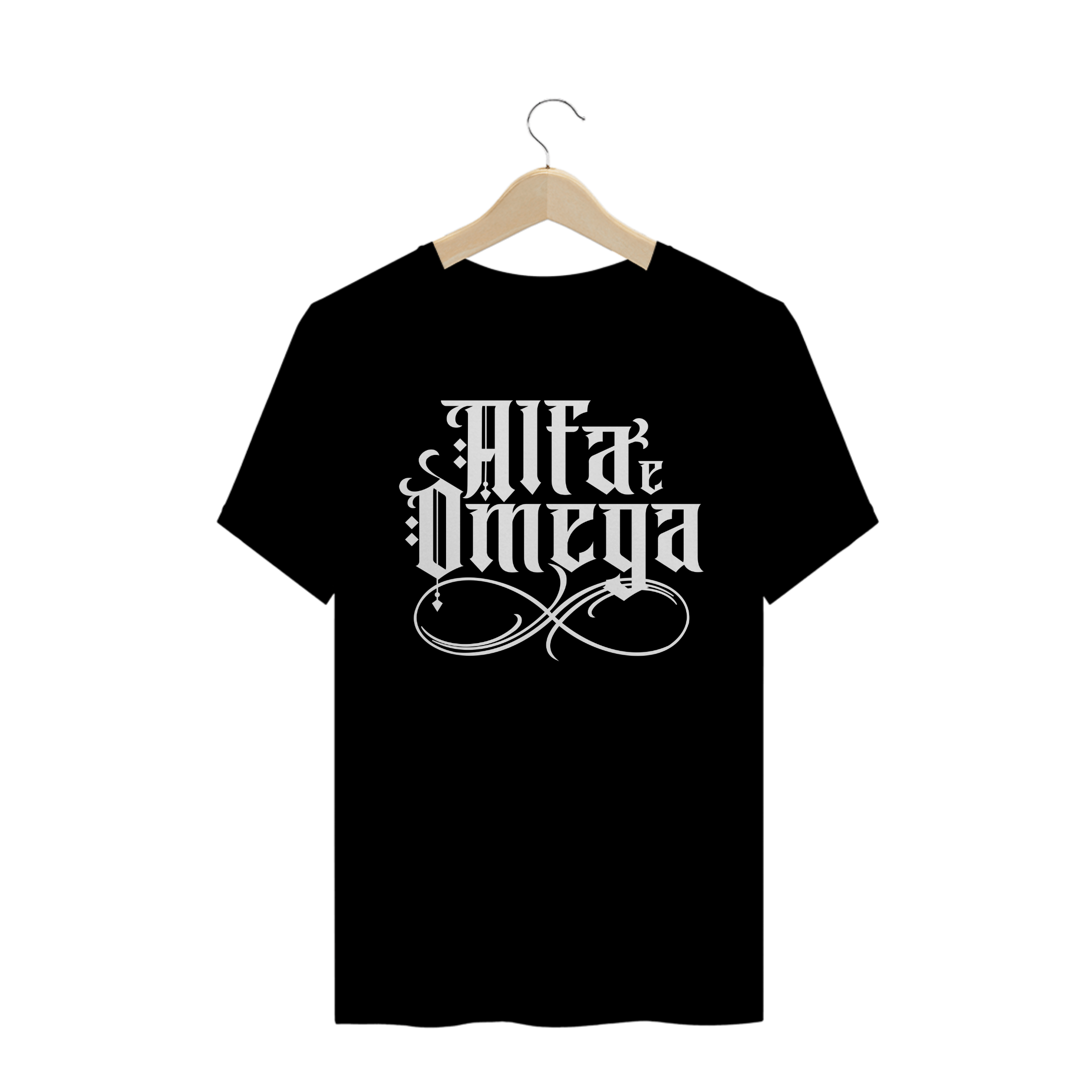 Nome do produto: Camisa Masc. Alfa e Ômega ST