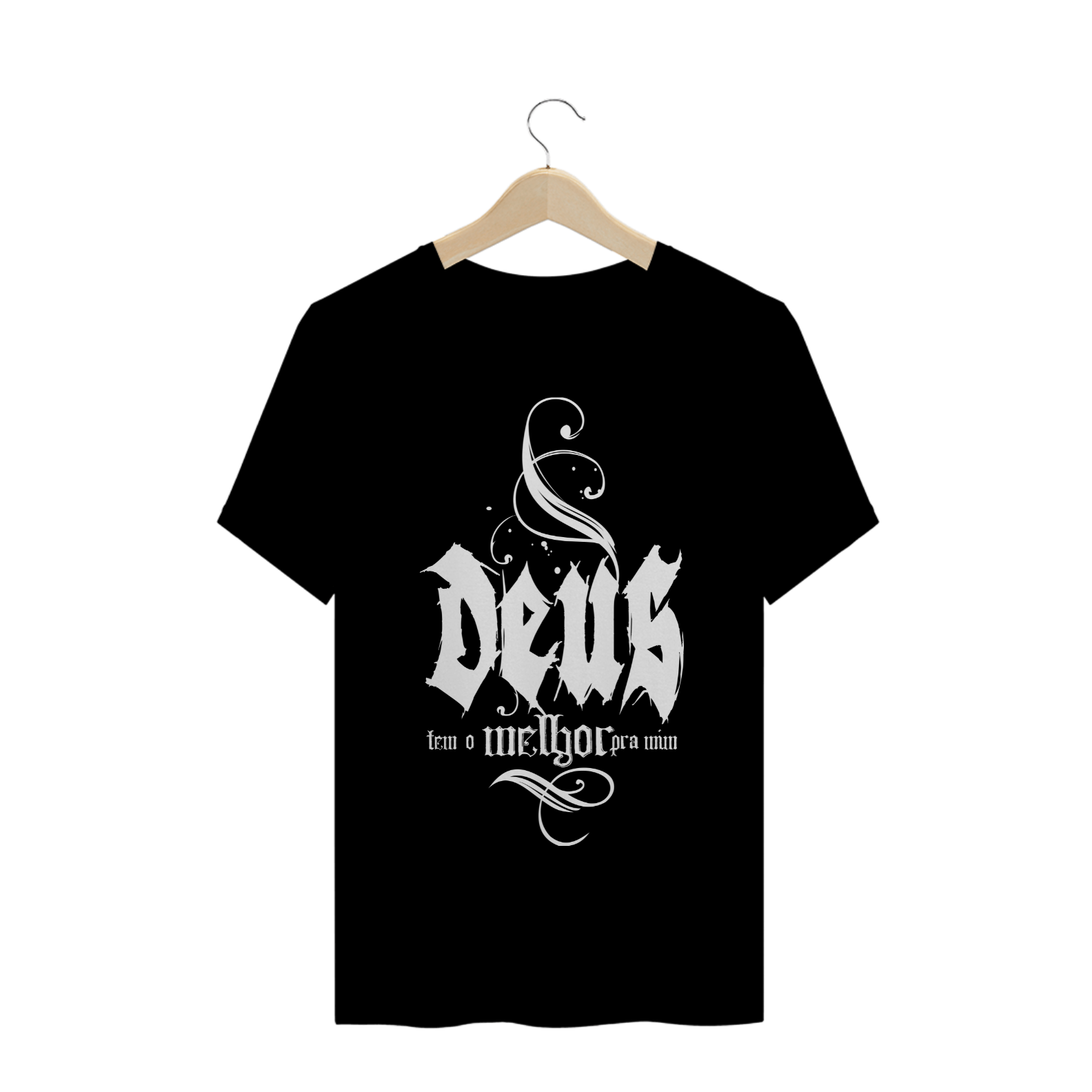 Nome do produto: Camisa Masc. Deus Tem o Melhor ST2