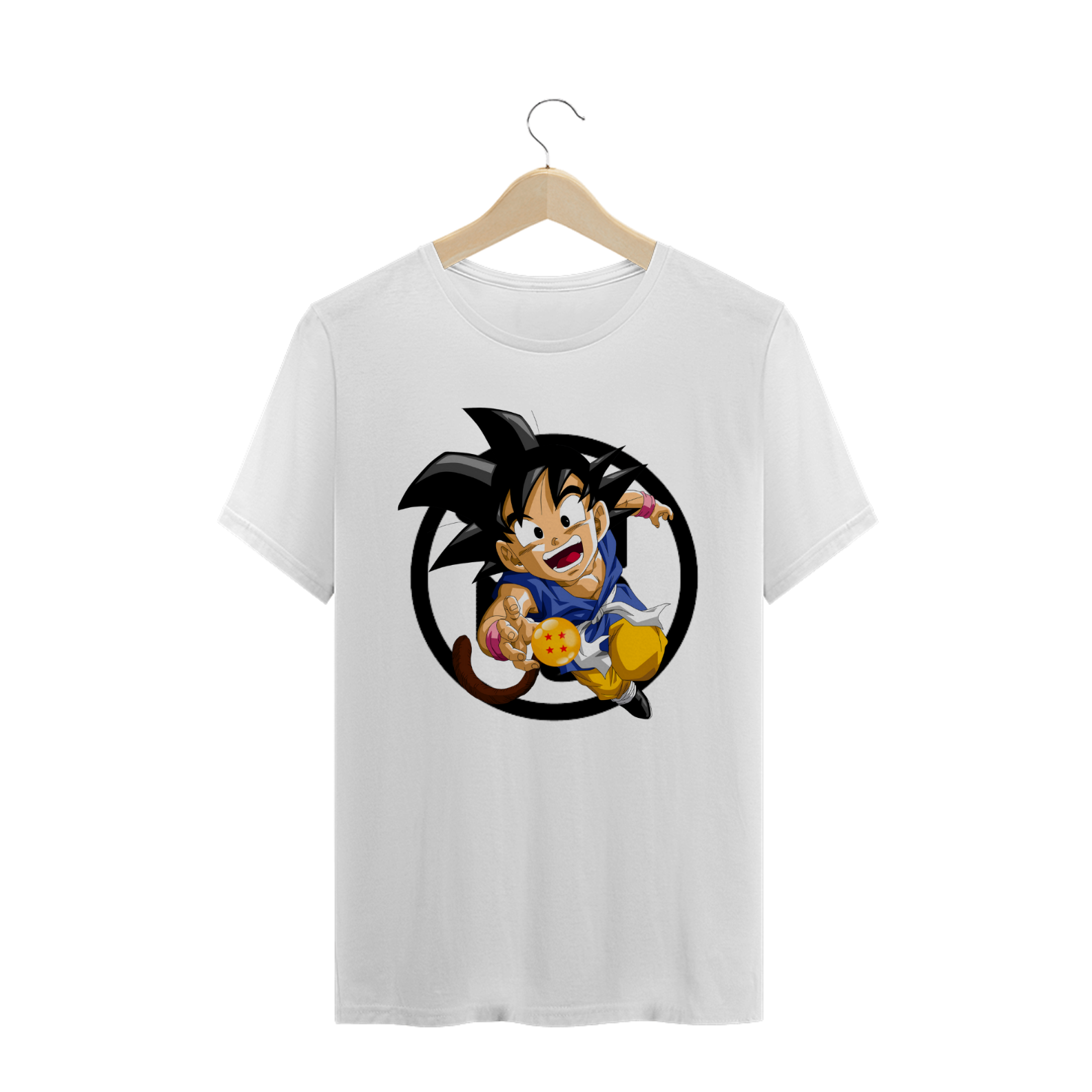 Nome do produto: T-Shirt Turminha da Lyne - Goku Criança