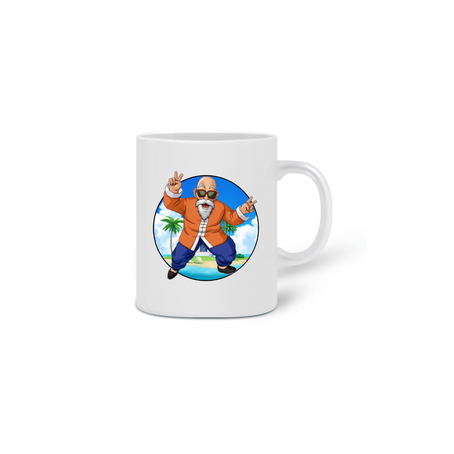 Nome do produto: Caneca Turminha da Lyne - Mestre Kame
