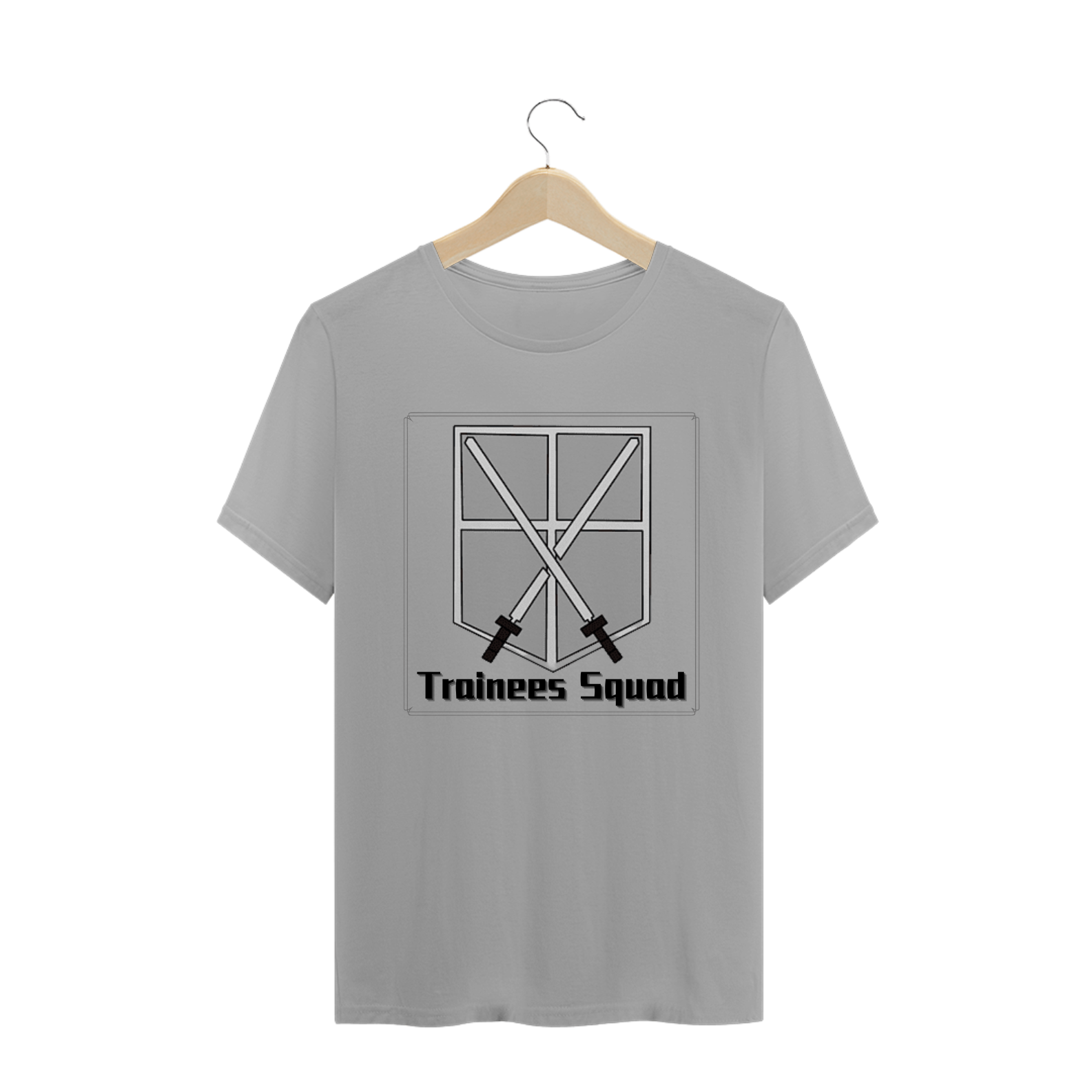 Nome do produto: T-Shirt Attack on Titan - Trainees Squad