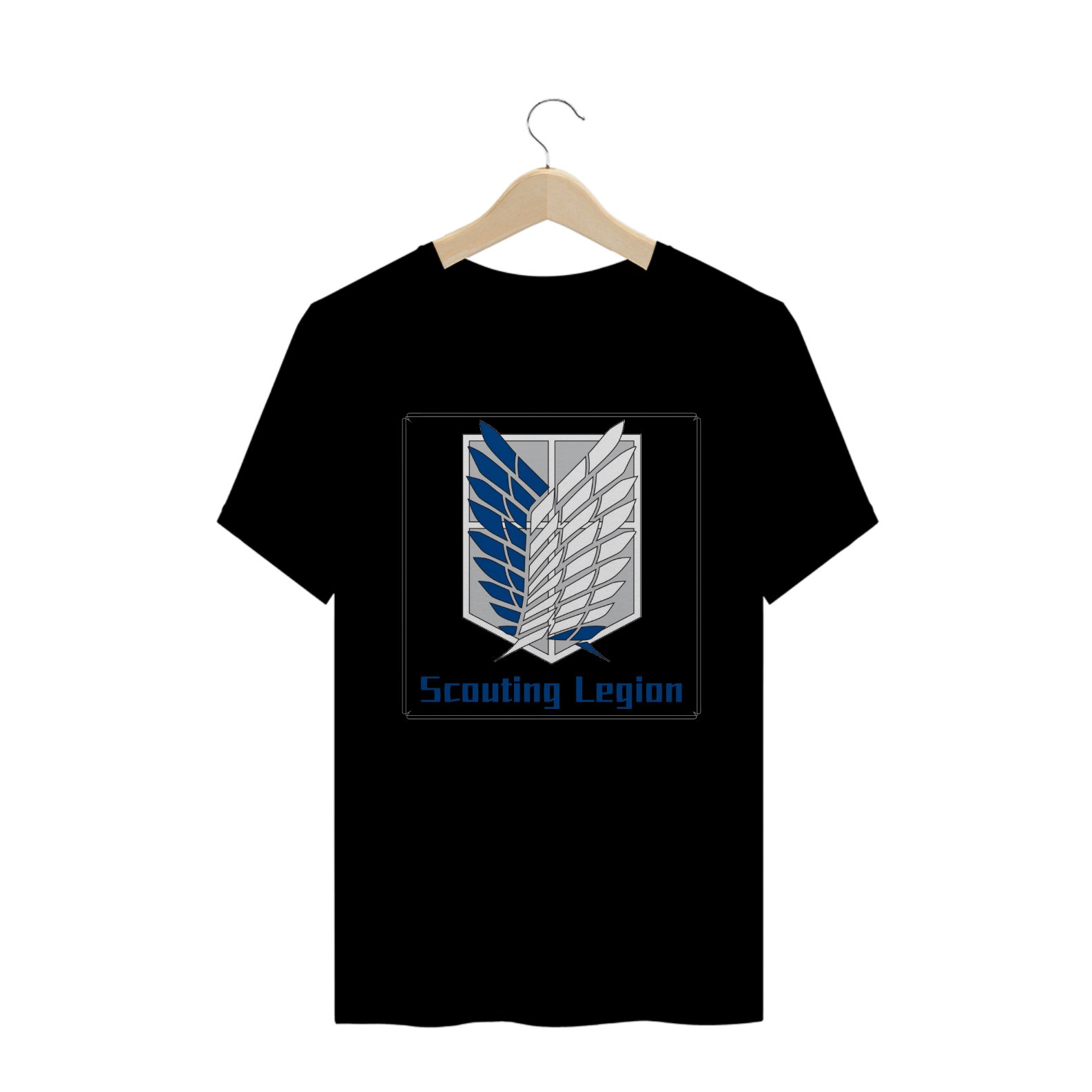 Nome do produto: T-Shirt Attack On Titan - Scouting Legion