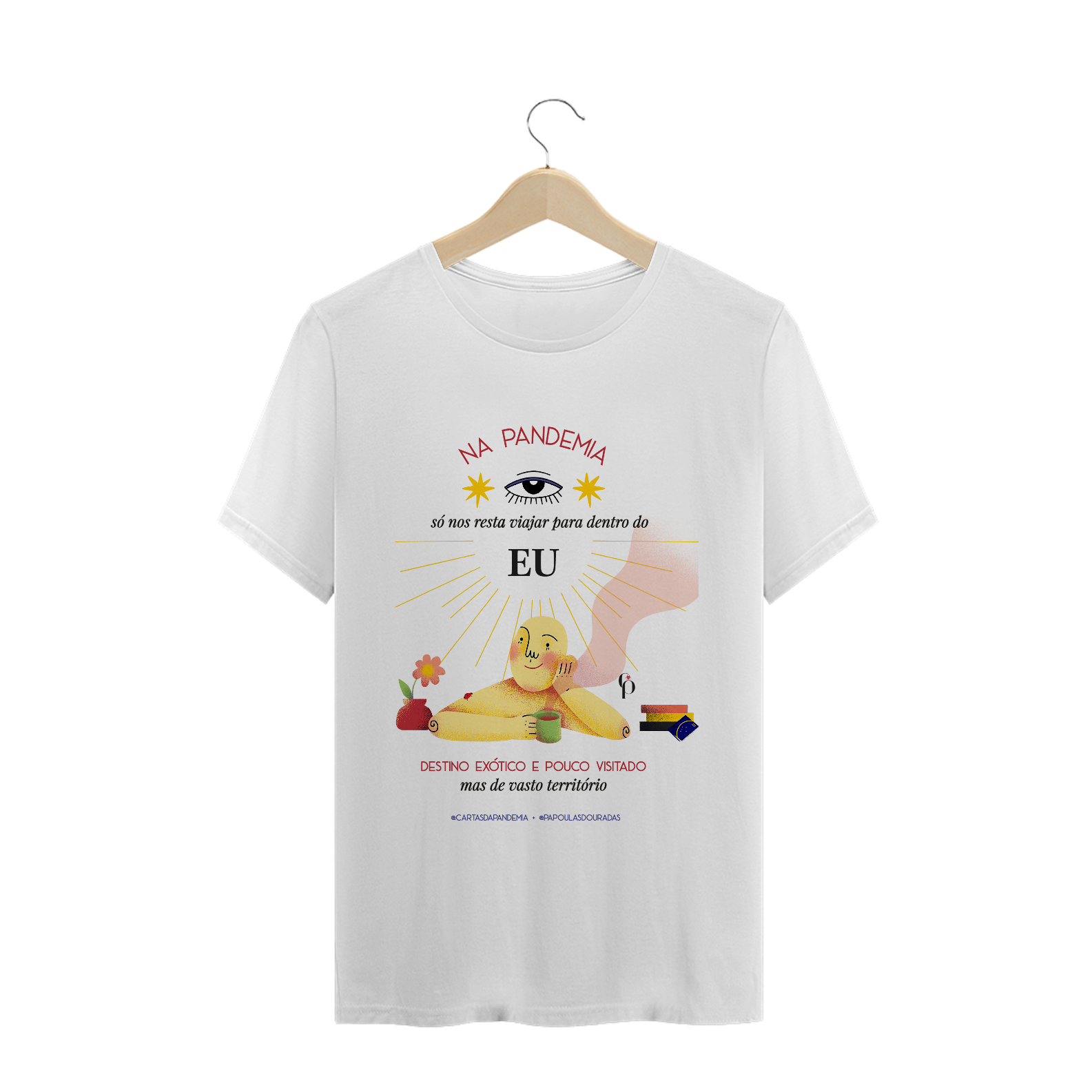 Nome do produto: Camiseta Autoconhecimento branca