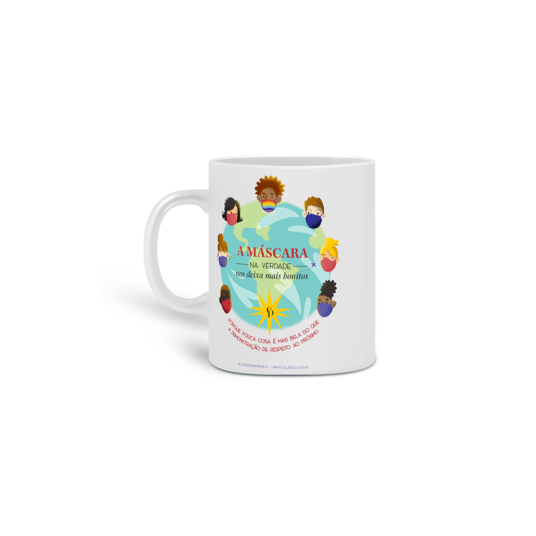 Nome do produto: Caneca Máscara